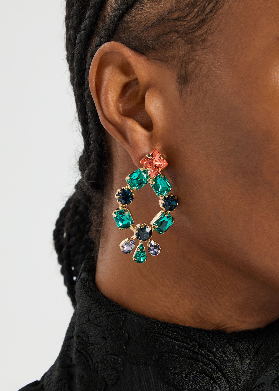 Rosantica Crystal-embellished Drop Earrings - 2