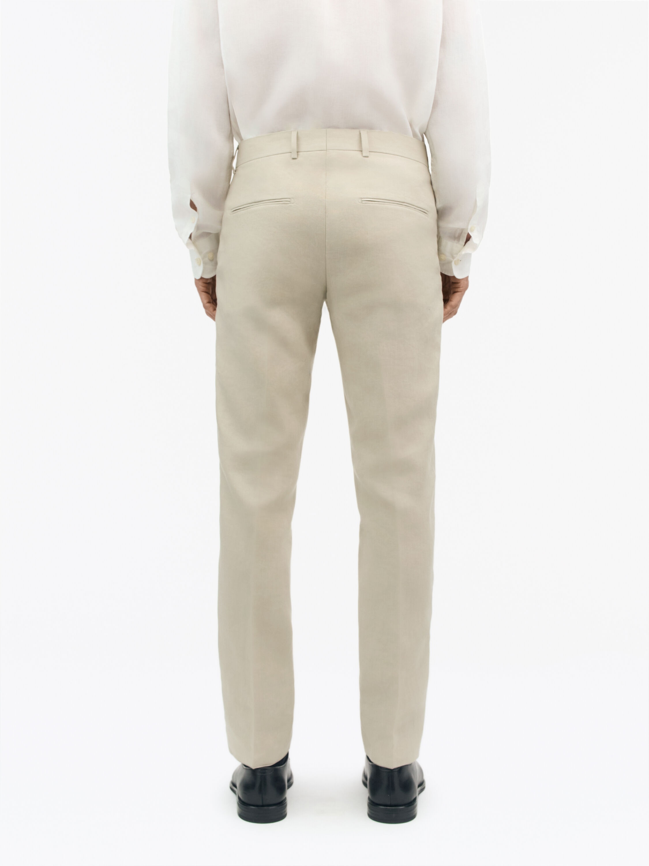 Tenuta Straight Linen Trousers - 4