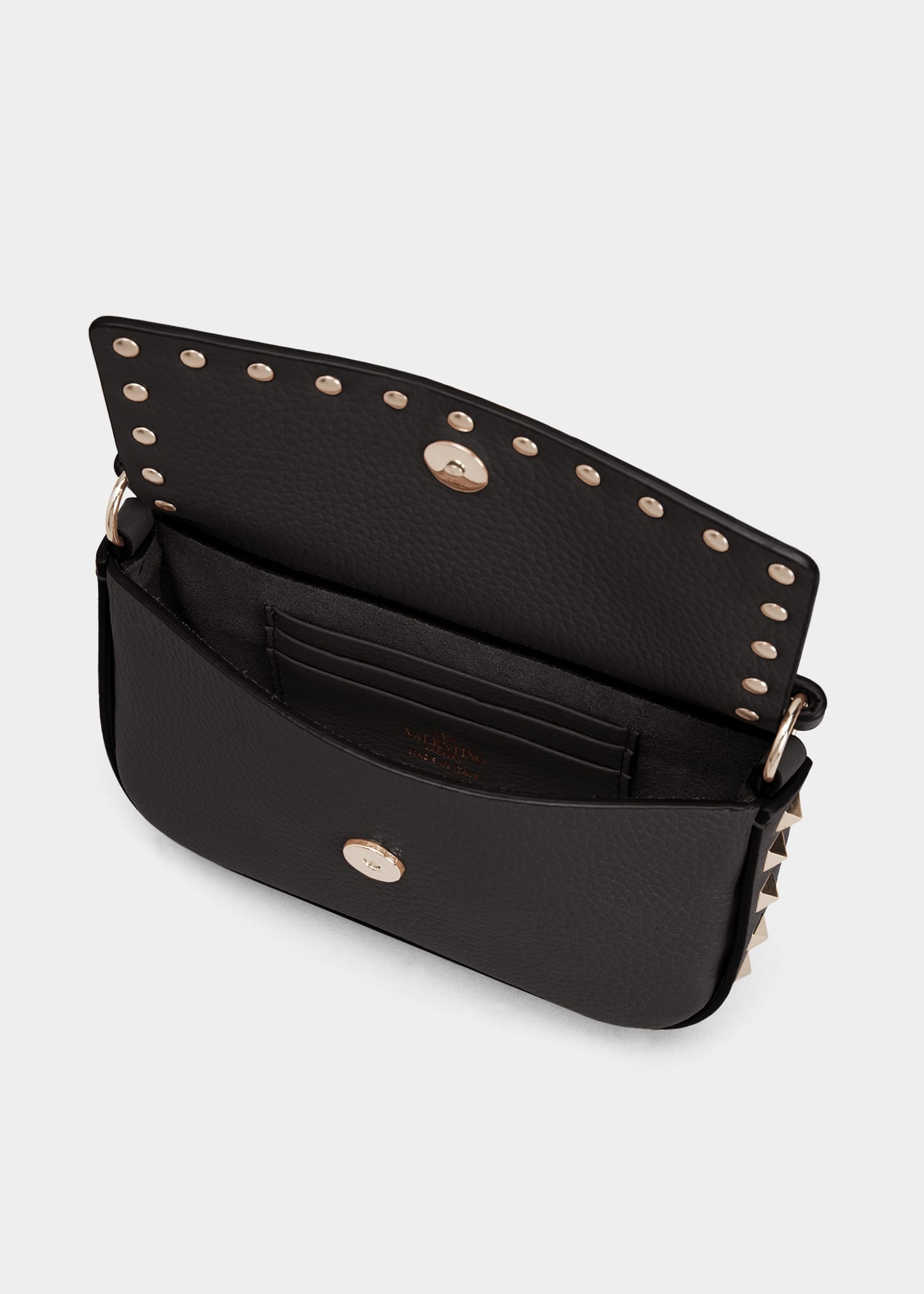 Rockstud Top Handle Shoulder Bag - 4
