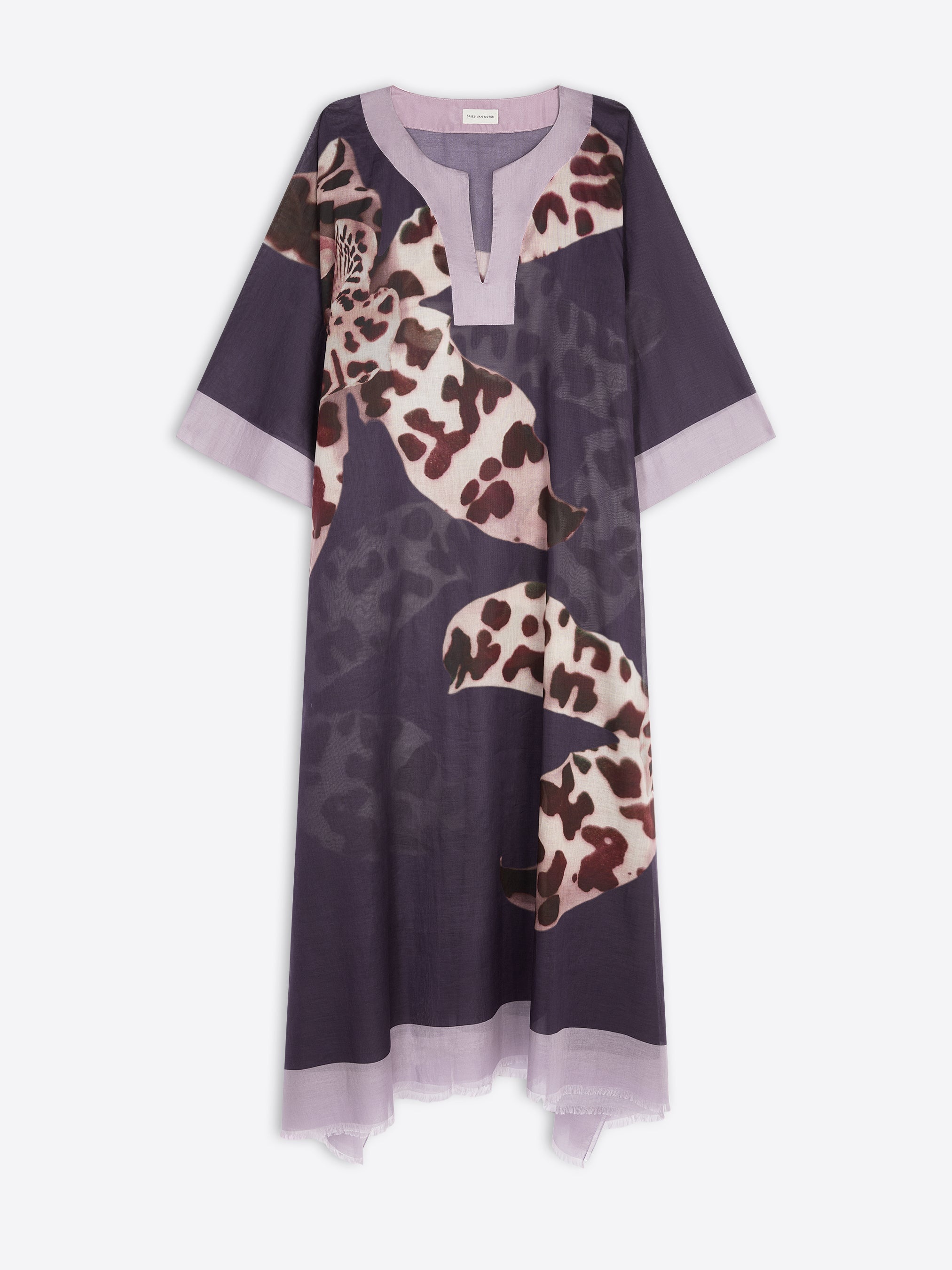 ワンピース DRIES VAN NOTEN PRINTED KAFTAN DRESS Printed kaftan - Spring-Summer Men | Dries Van Noten