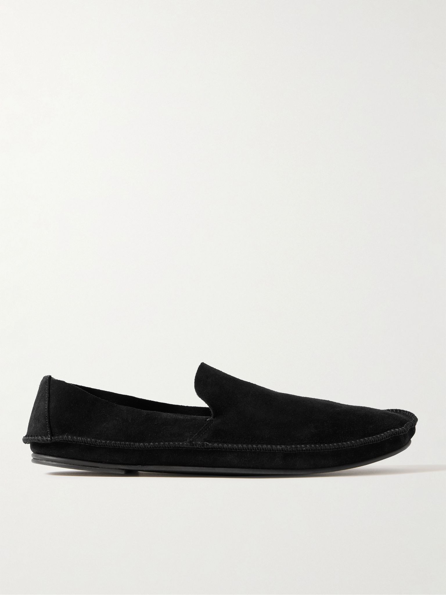 Tyler Suede Loafers Black - 1