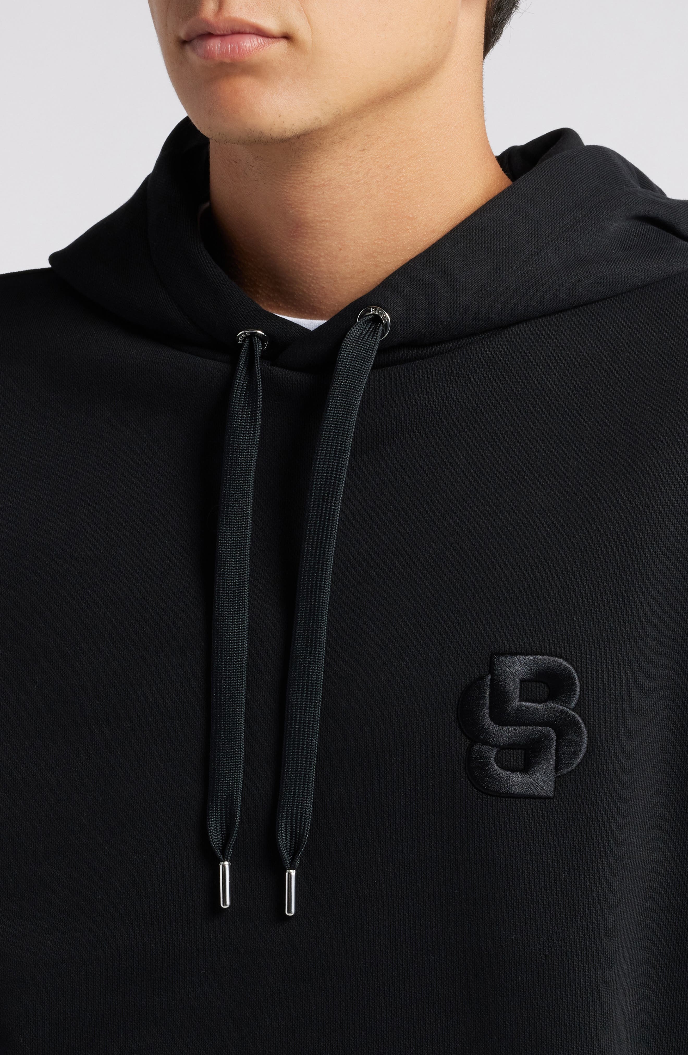 BOSS C-Sullivan Logo Hoodie in Black at Nordstrom - 4
