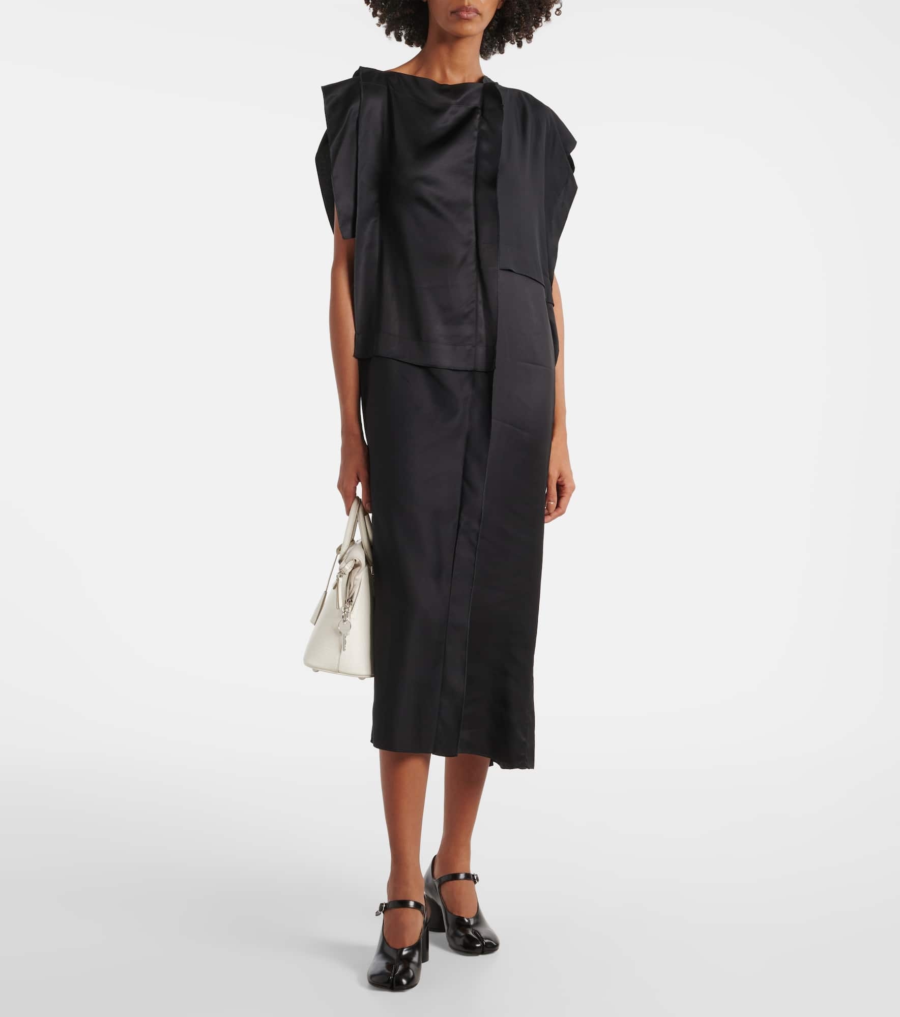 Gathered midi dress - 2