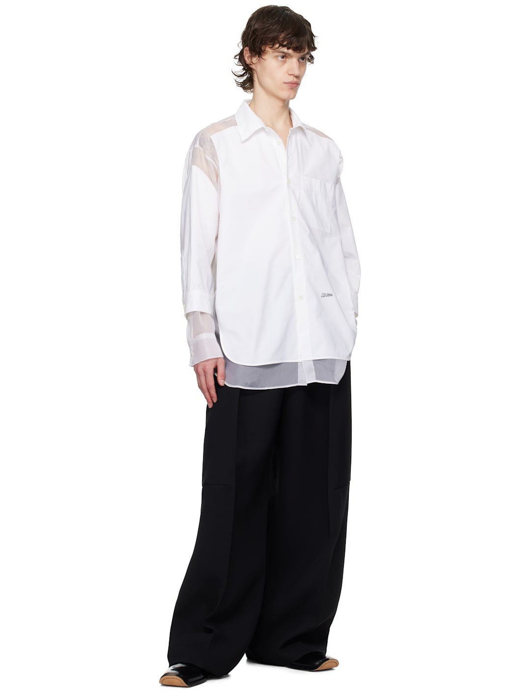 White 'The Petit Grand' Shirt - 4