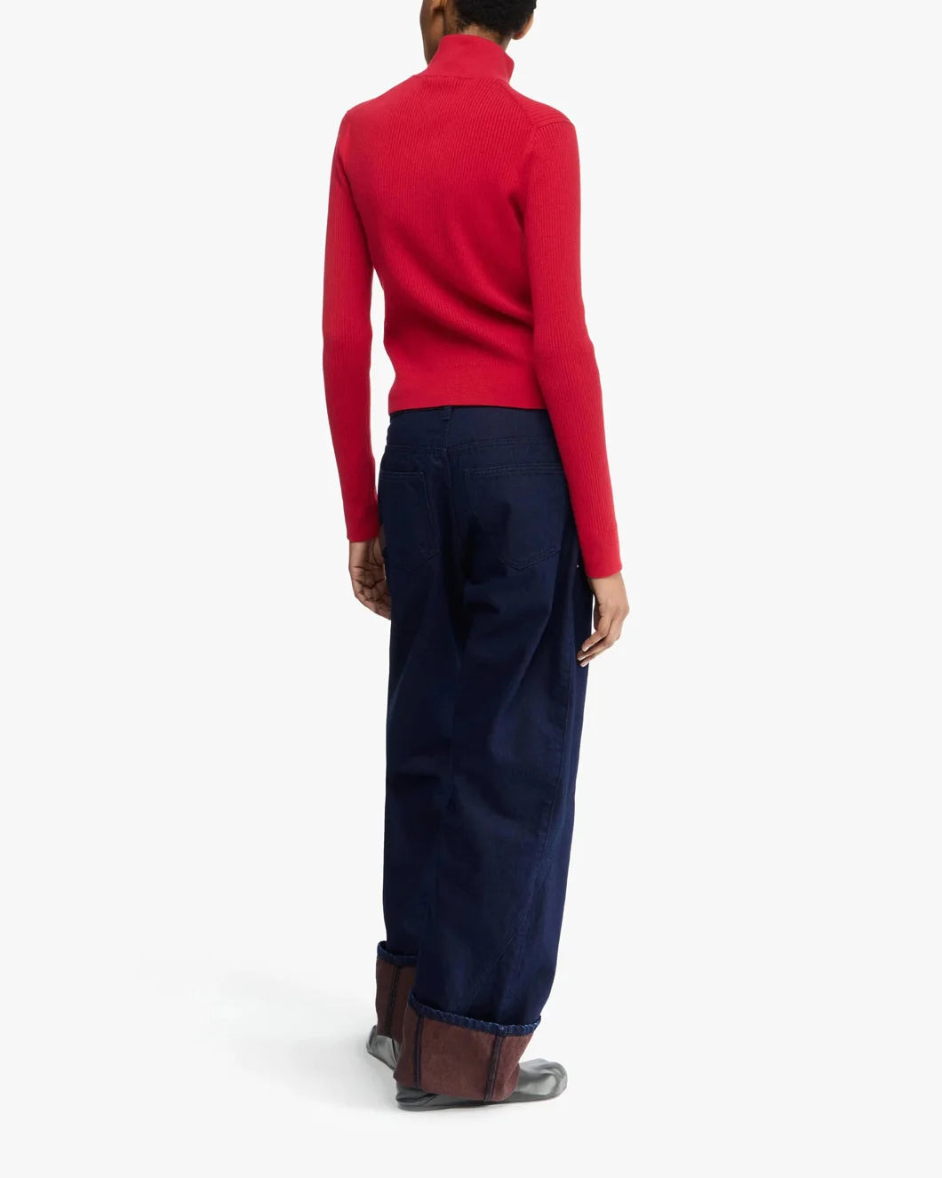 FITTED ZIP UP CARDIGAN - 4