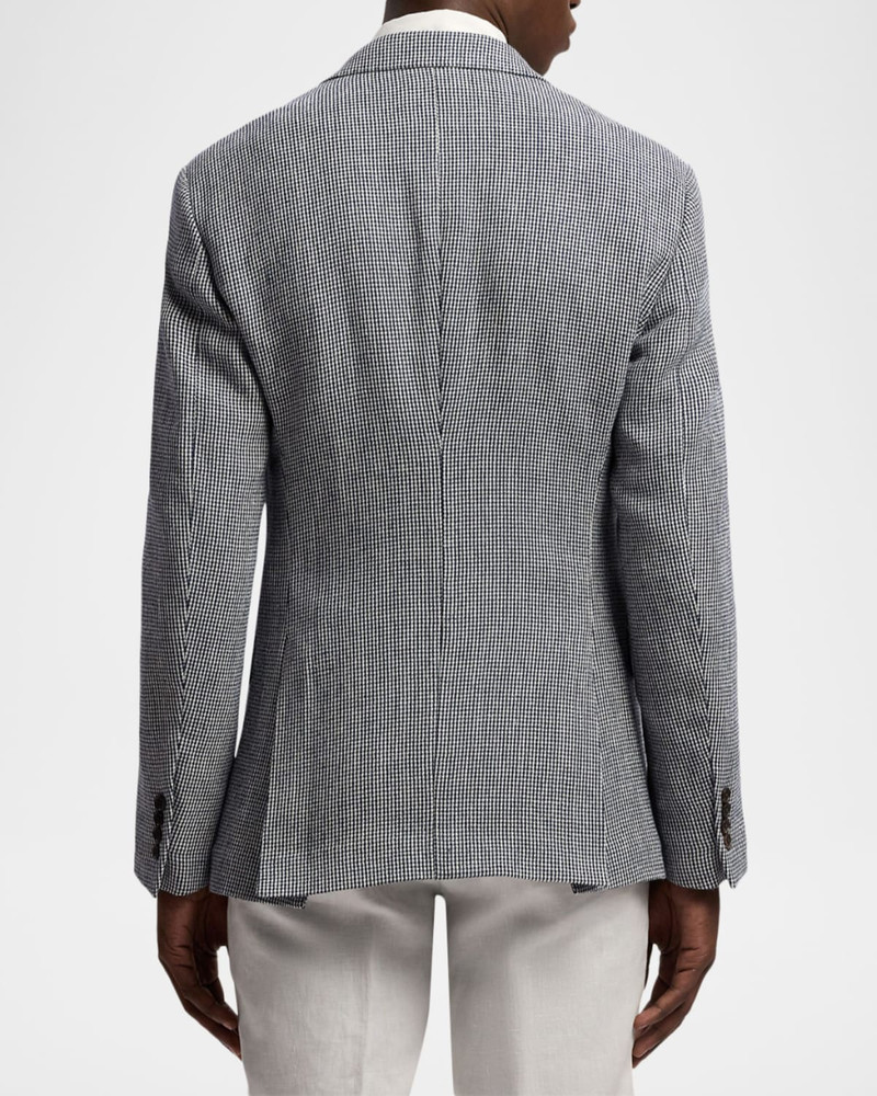 Men's Tickweave Micro-Houndstooth Sport Coat 3