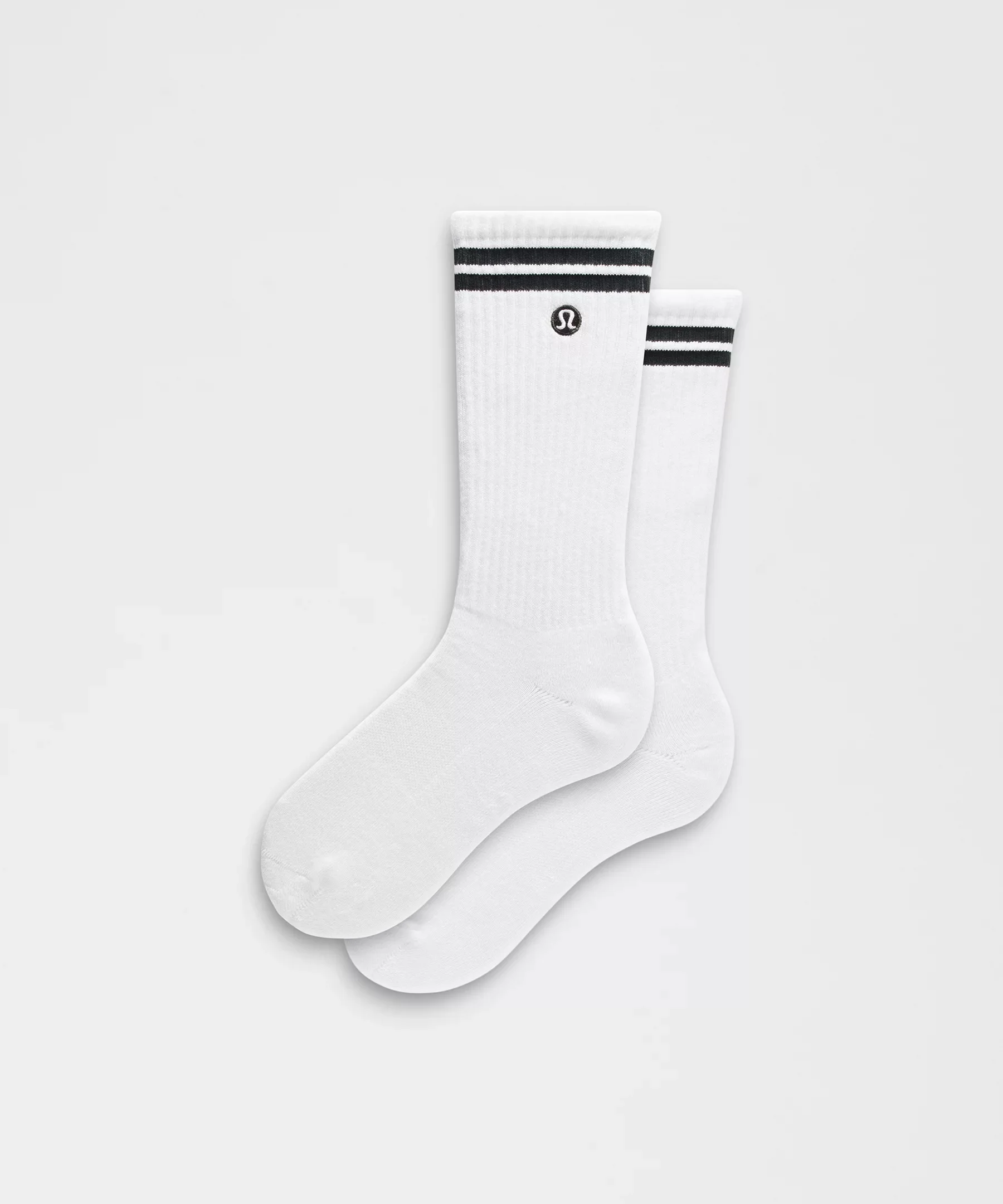 Unisex Daily Essential Crew Socks *Stripe - 1