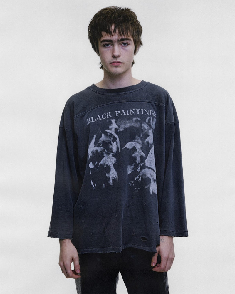 BLACK PAINTINGS HOCKEY JERSEY 3