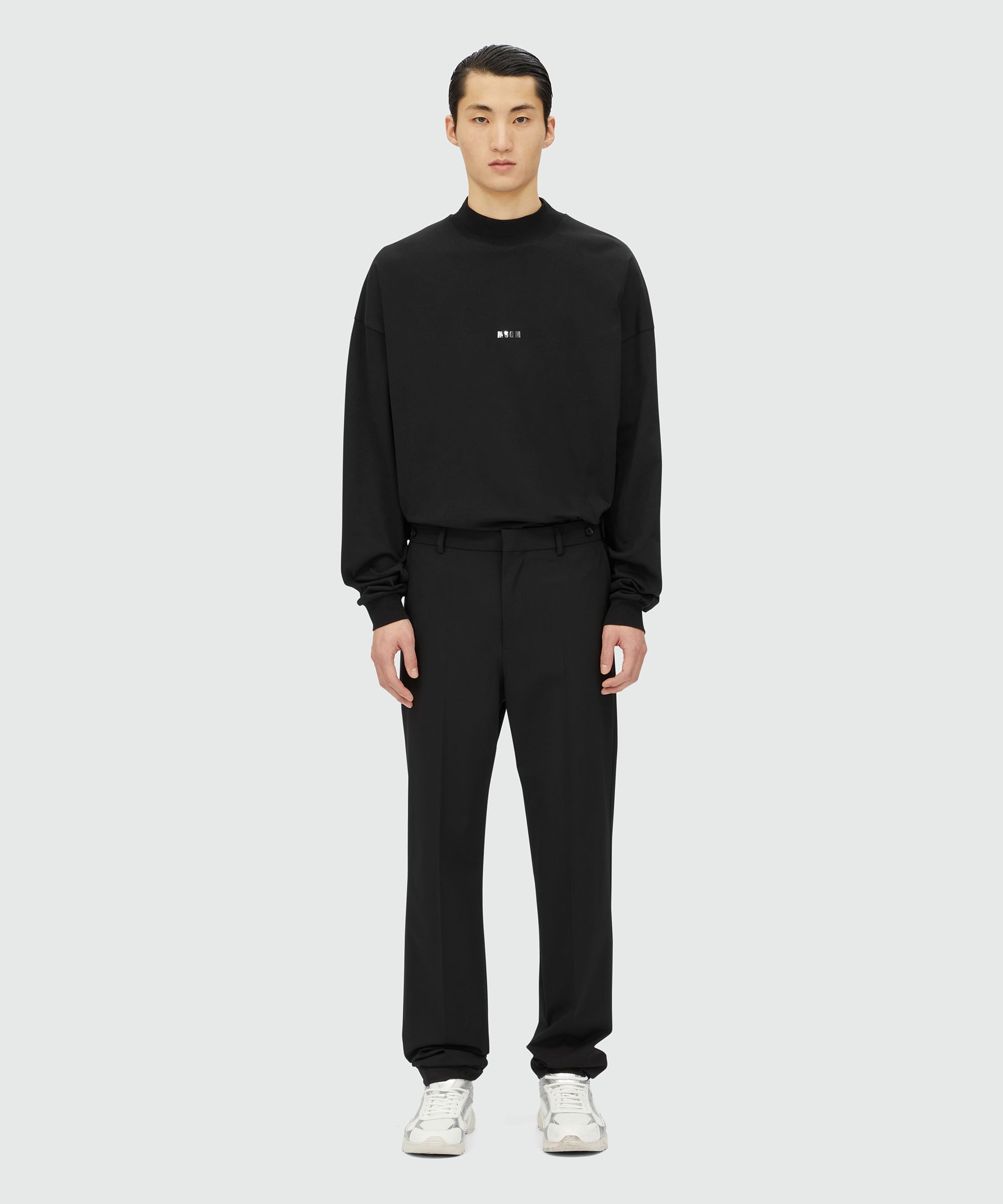 Virgin wool cigarette pants - 2