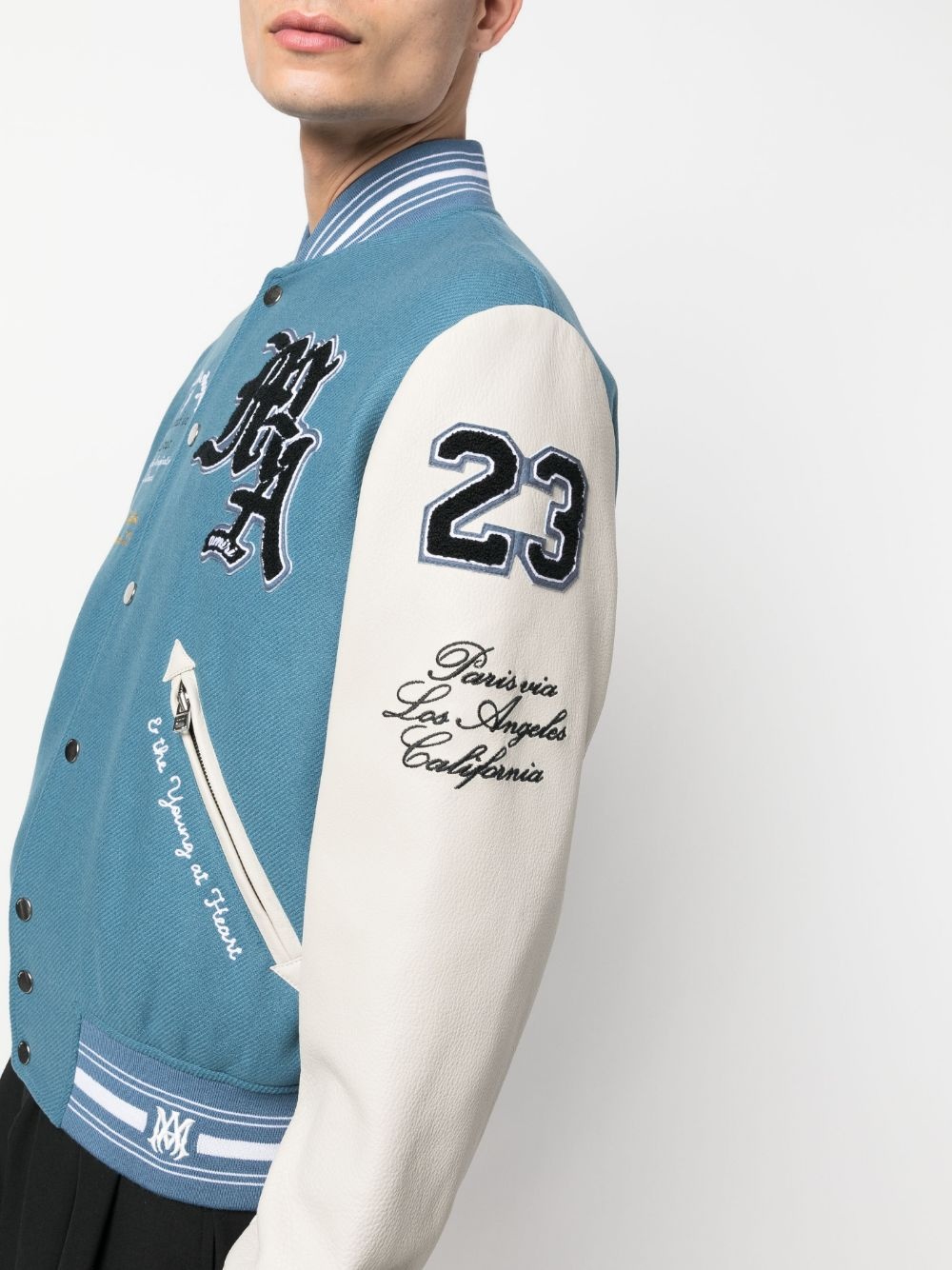 patch-detail varsity jacket - 5