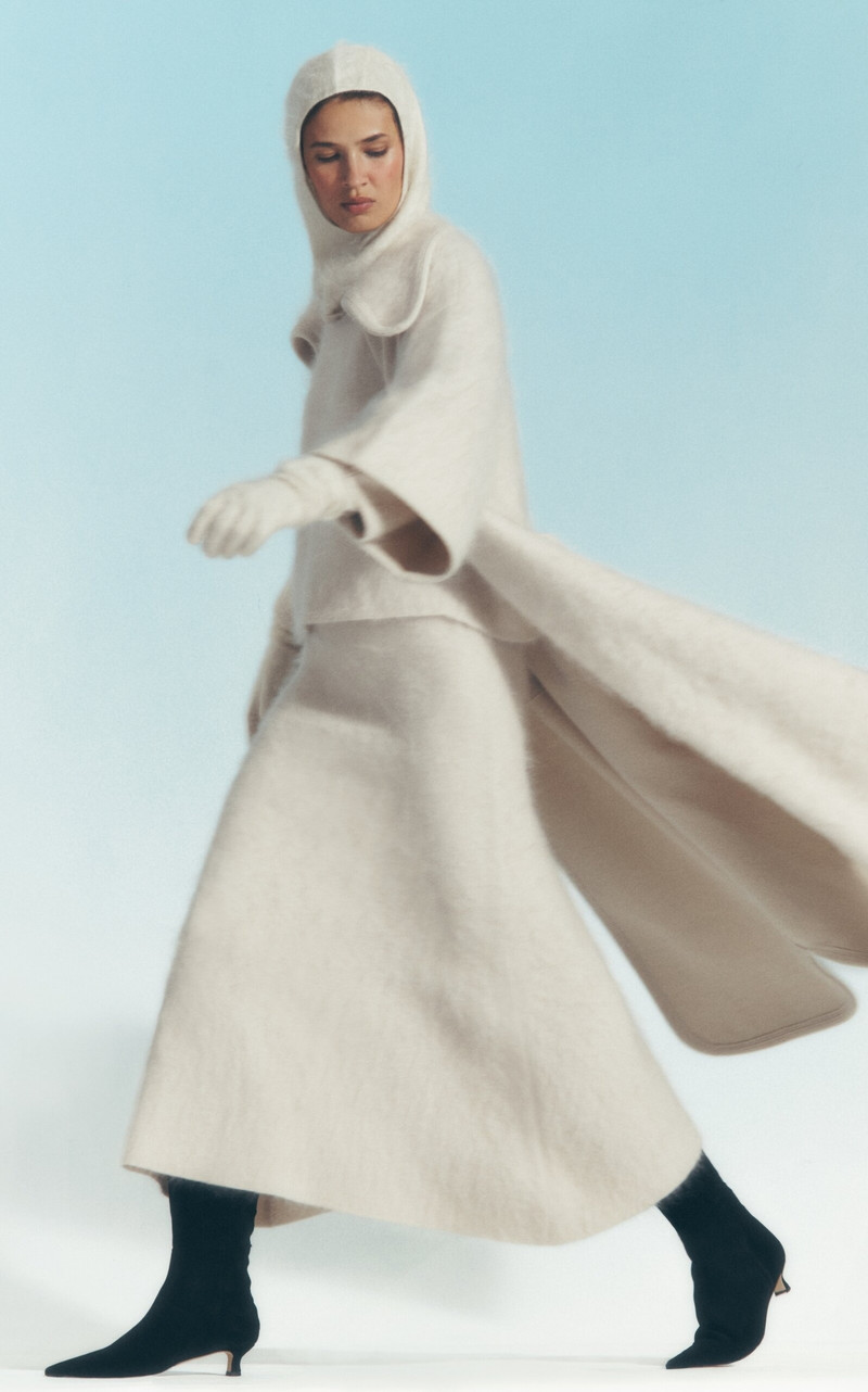 Aeyde Zazie Suede Knee Boots black outlook