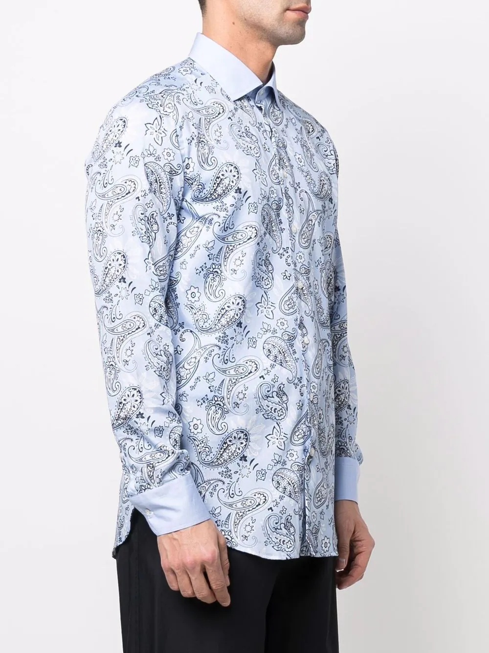 paisley-print long-sleeve shirt - 3