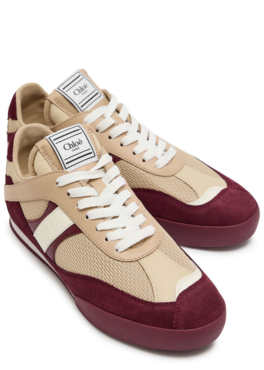 Chloe Kick Panelled Mesh Sneakers - 3