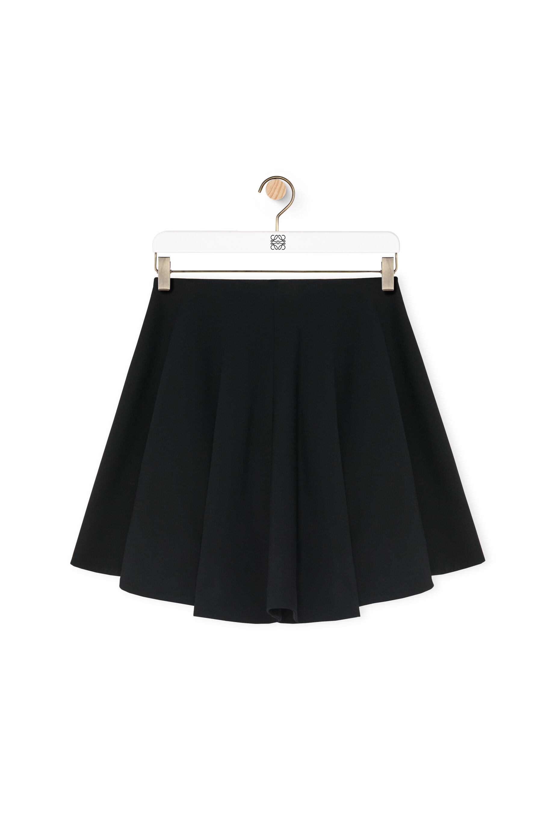Skirt in silk and wool - 1