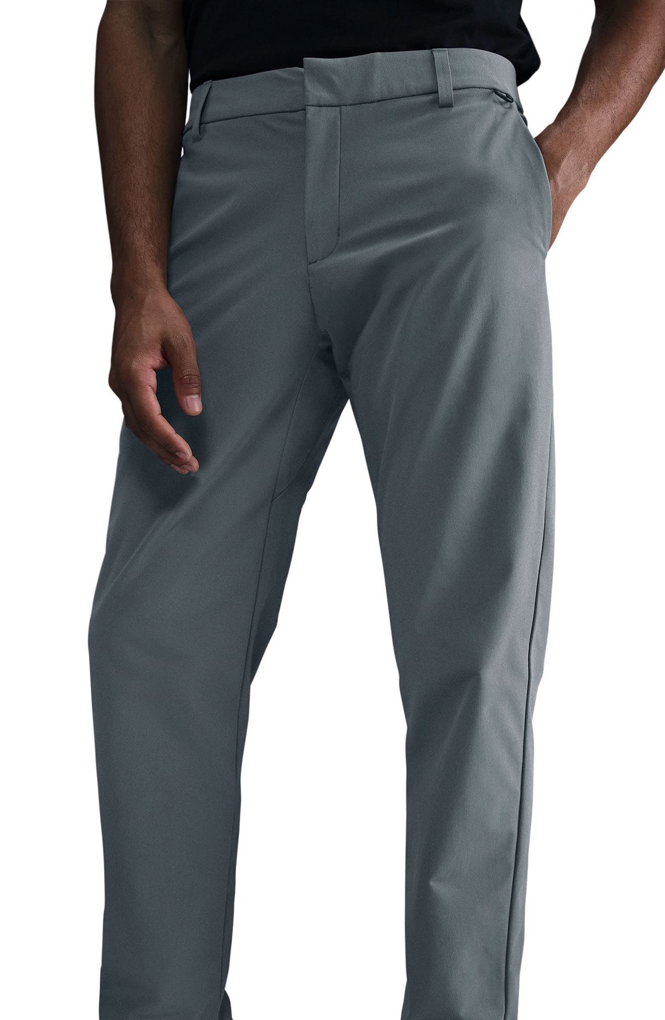 Nike 24.7 PerfectStretch Dri-FIT Regular Fit Flat Front Pants in Smoke Grey/Nano Grey at Nordstrom - 6