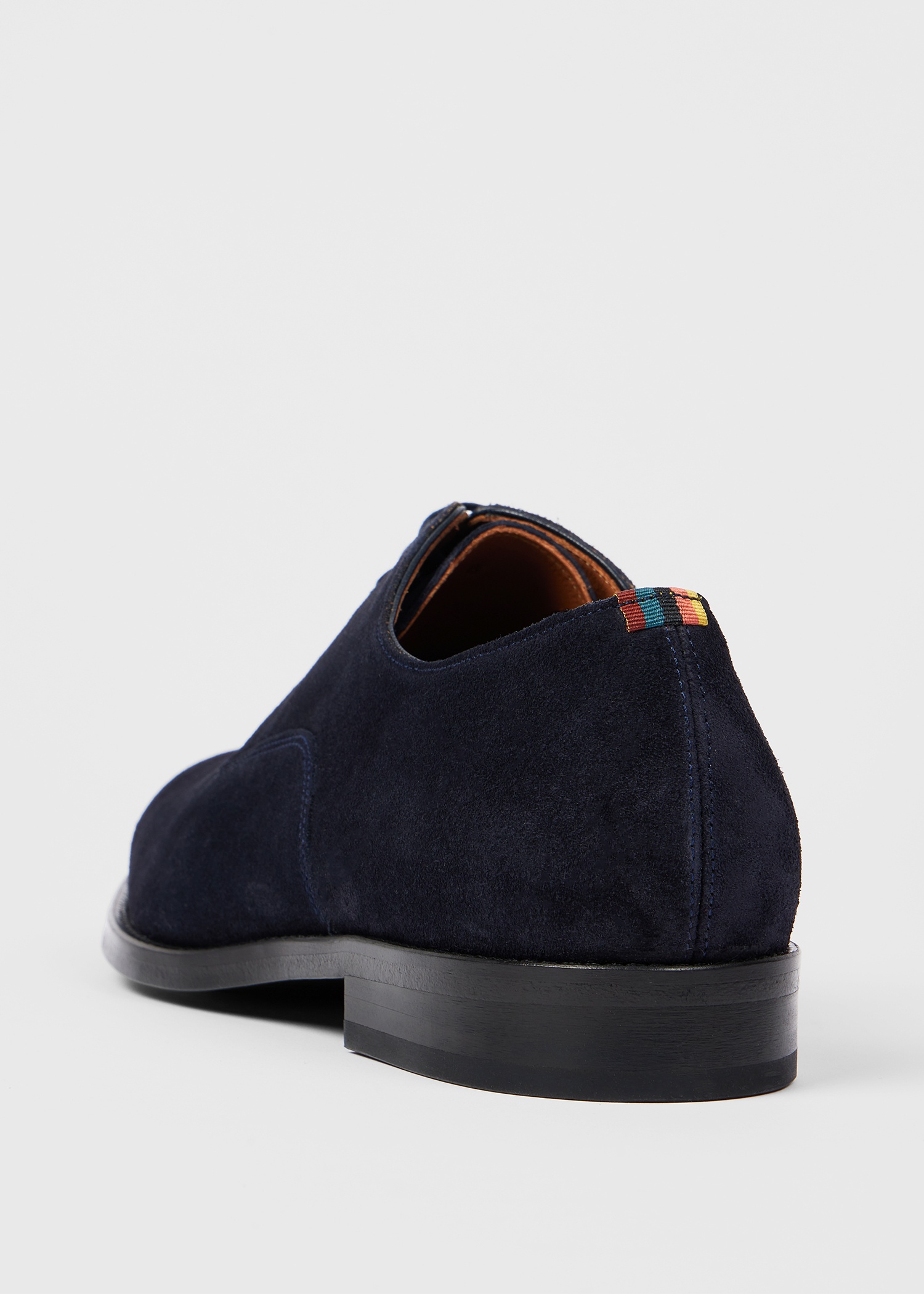 Dark Navy Suede 'Fes' Shoes - 5