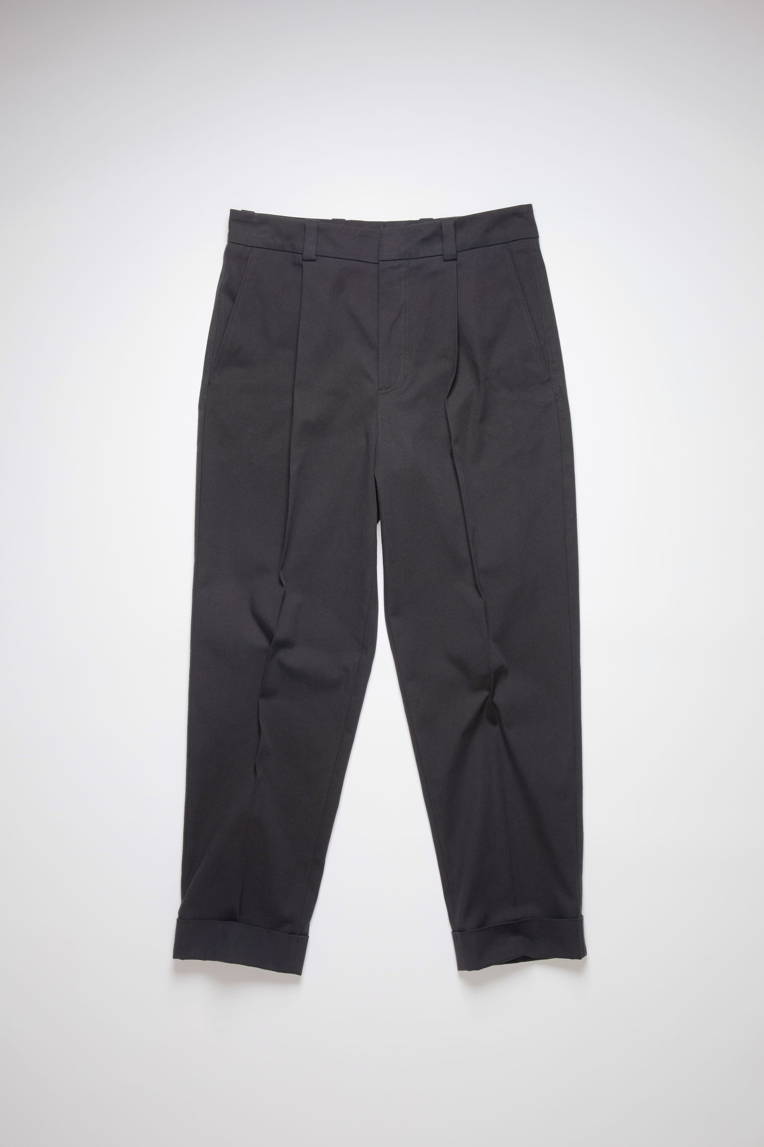 Tapered trousers - Black - 5