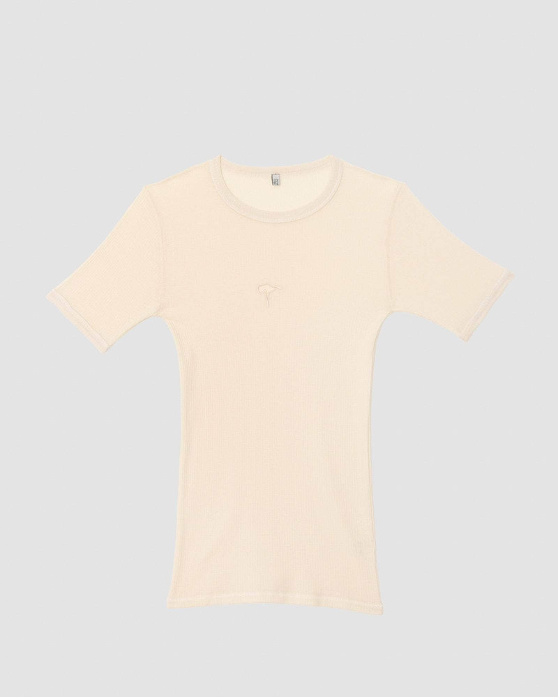 Incus Tee Shirt - Fine Organic Cotton Rib 5