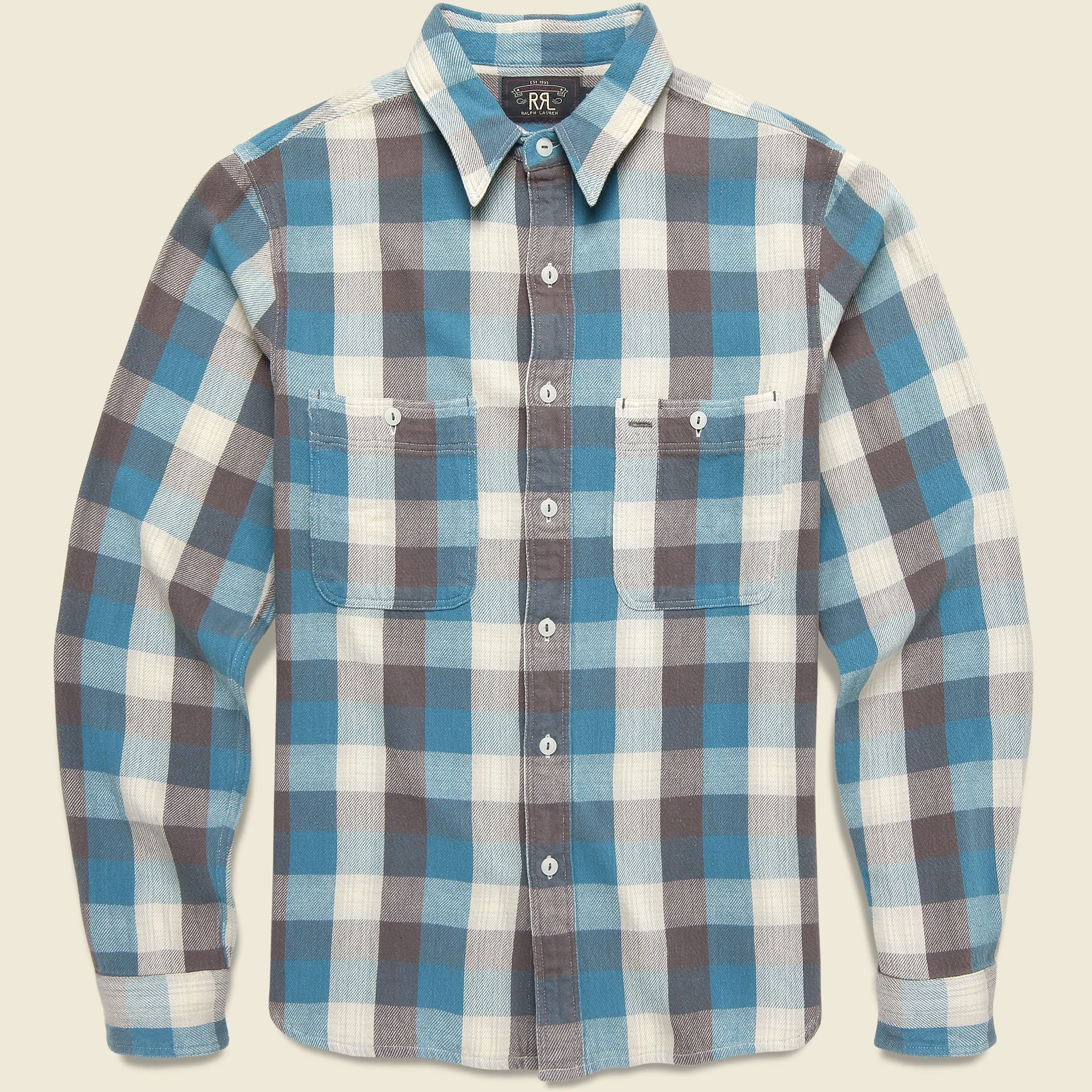 Craftsman Sport Shirt - Blue - 1