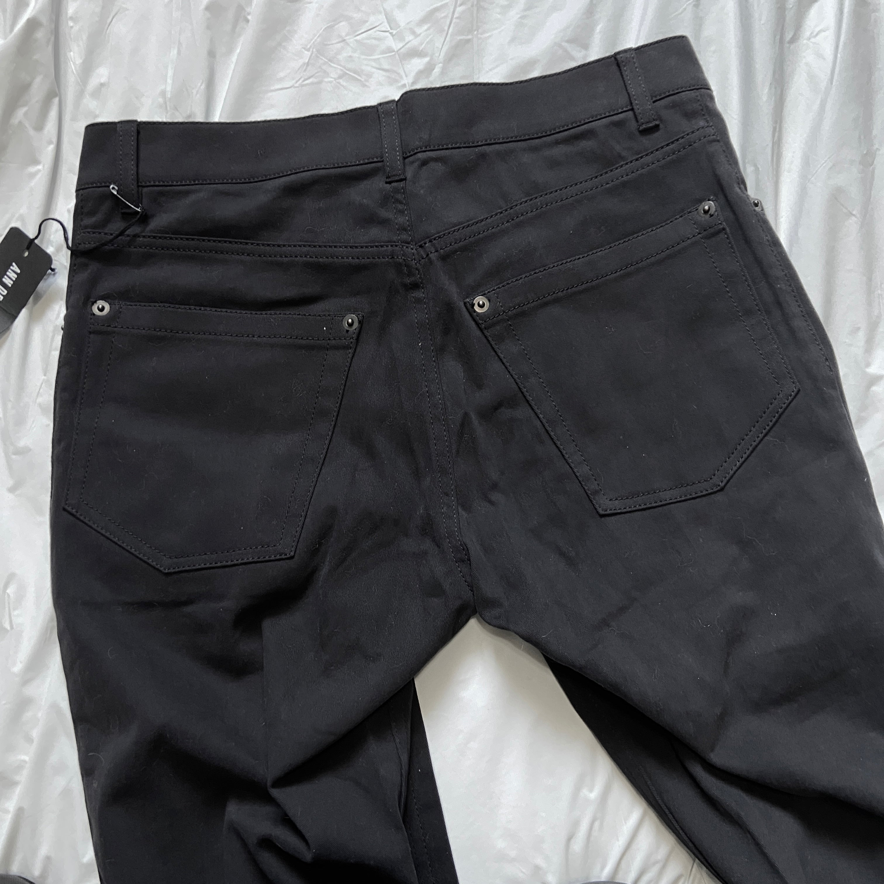Ann Demeulemeester fw12 runway skinny jeans pants - 7
