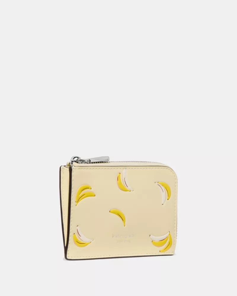 kate spade Banana Mini Zip Card Case outlook