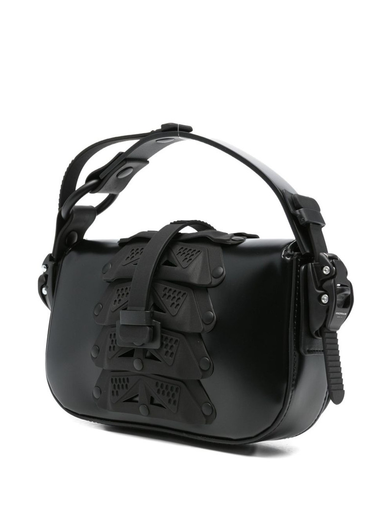 buckle-fastening panelled tote bag 3