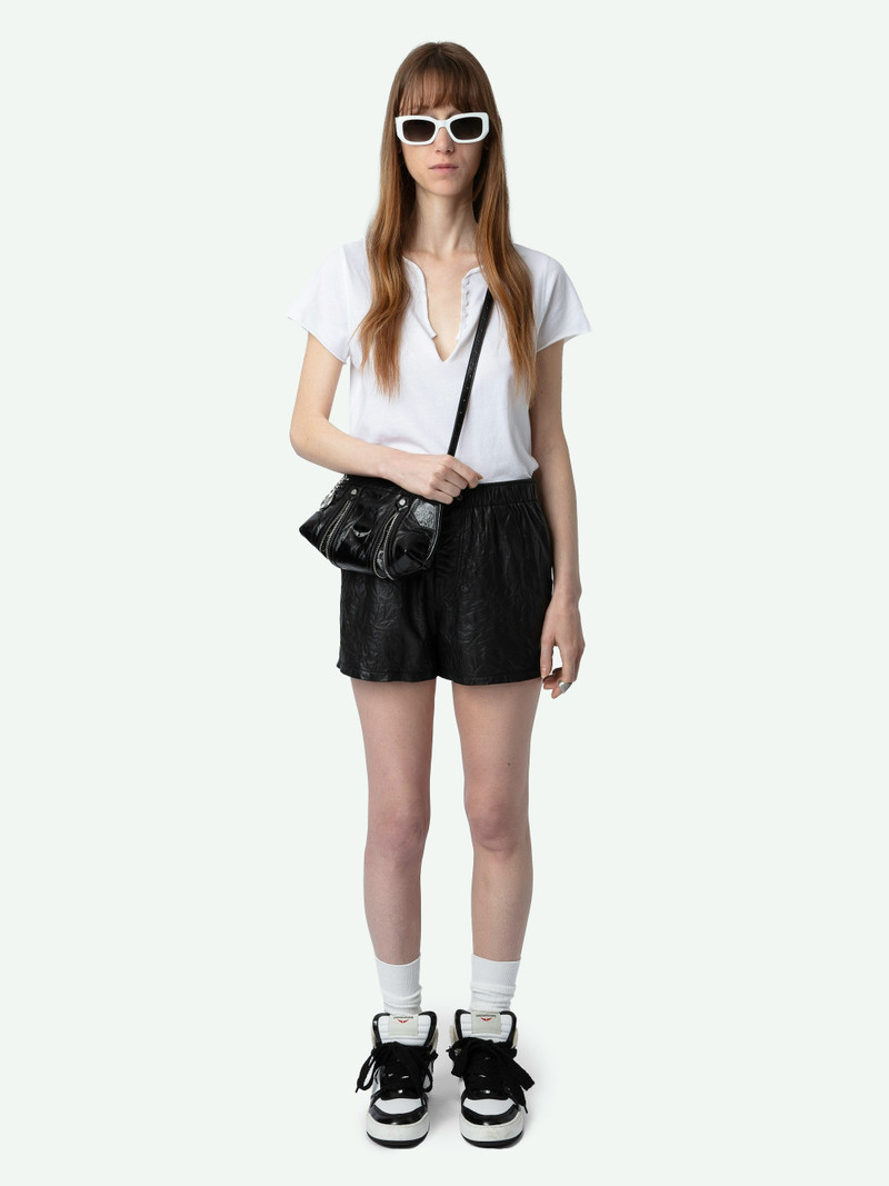 Zadig & Voltaire Tuni Diamante Wings Henley T-shirt outlook