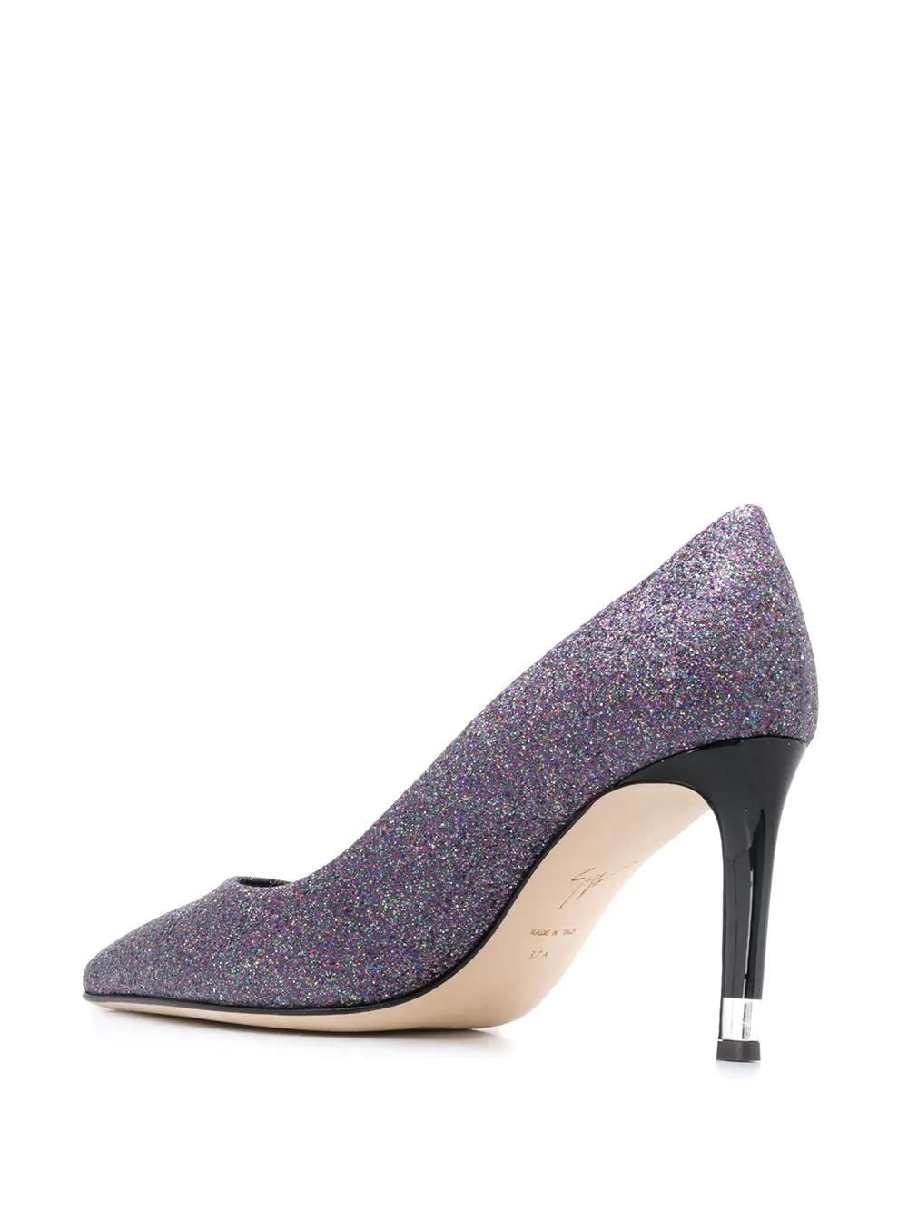 glitter detail 90mm pumps - 3