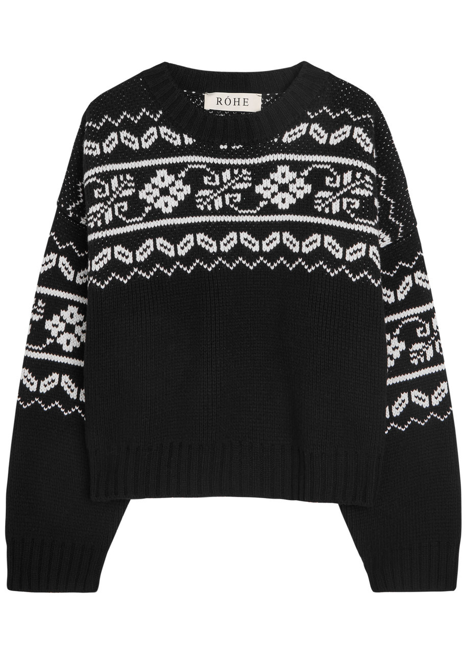 Rohe Fair Isle Wool Jumper - 1