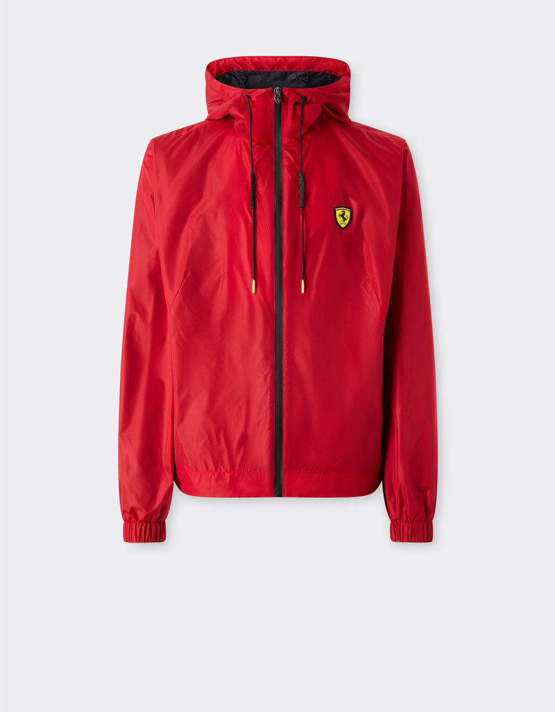 Nylon windbreaker with Ferrari Scudetto 1