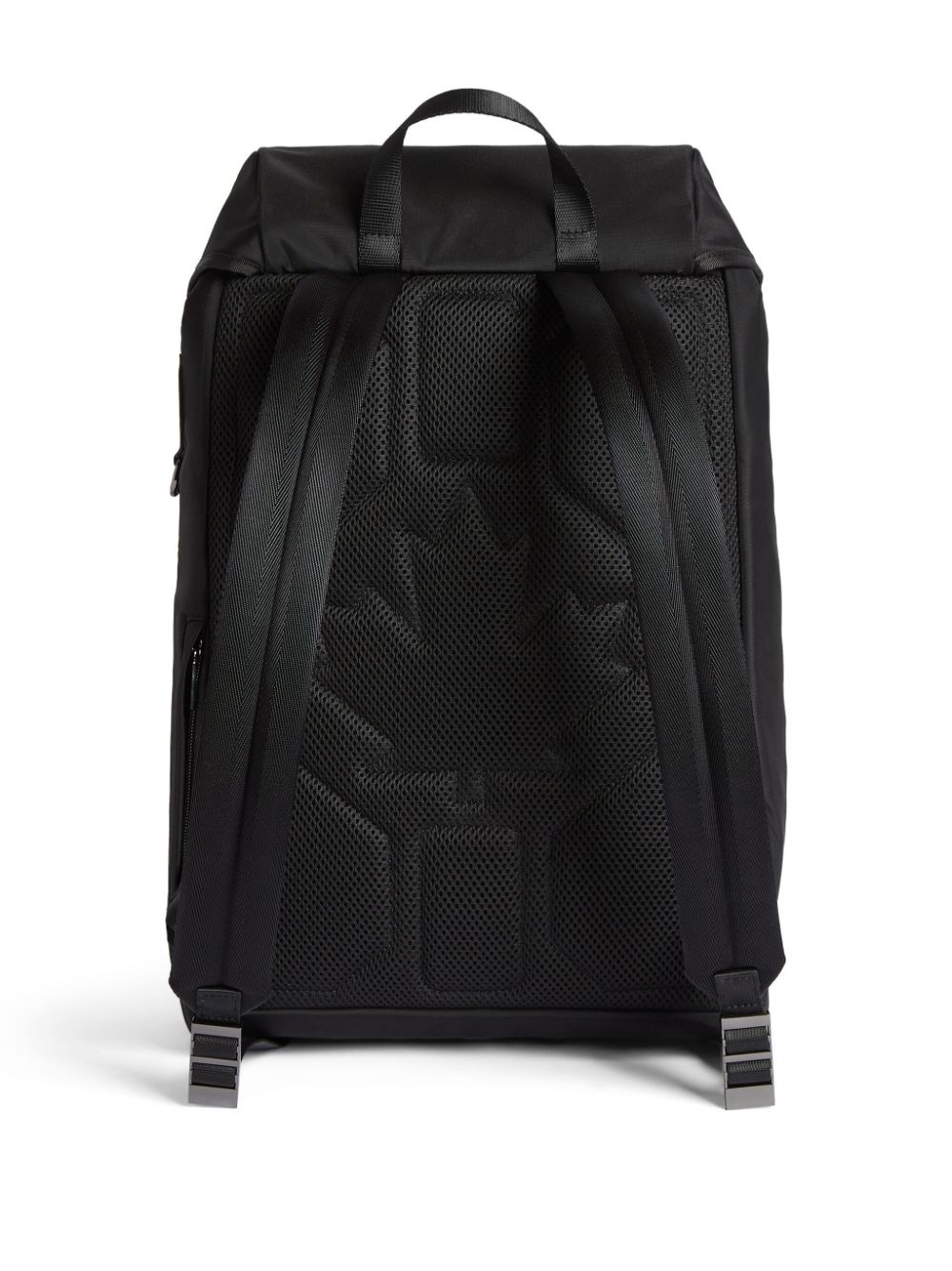 logo-embossed backpack - 2