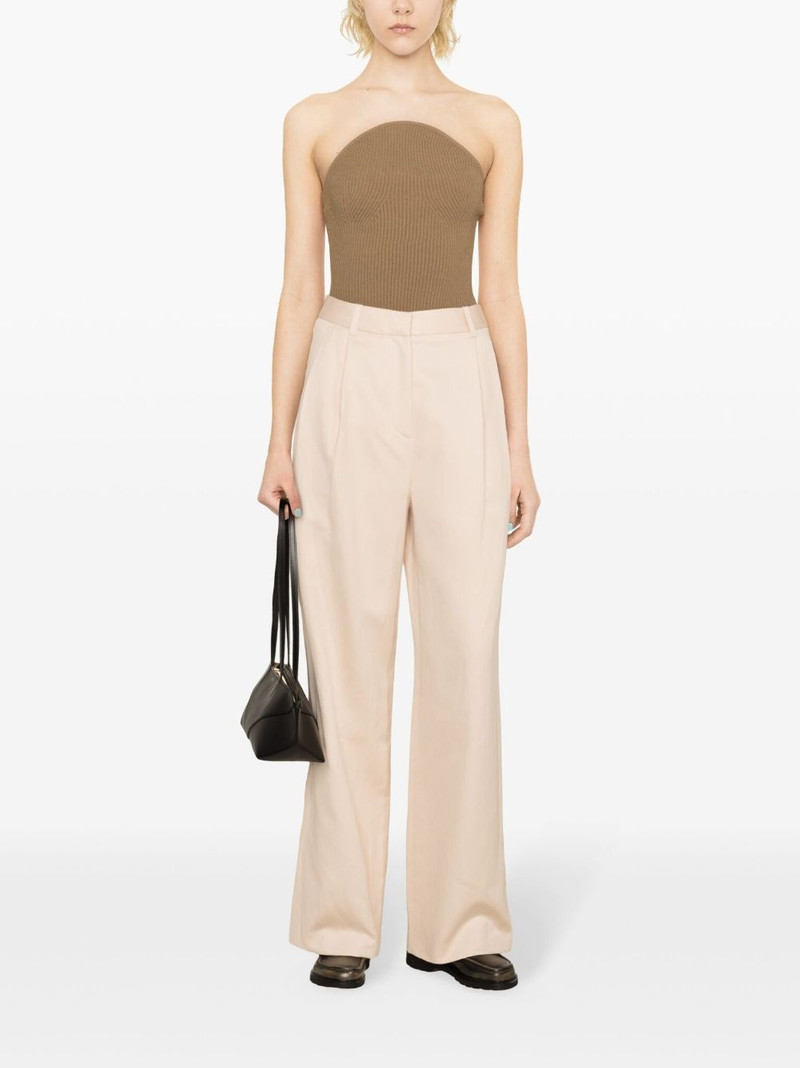 Loulou de Saison Idai wide-leg trousers outlook