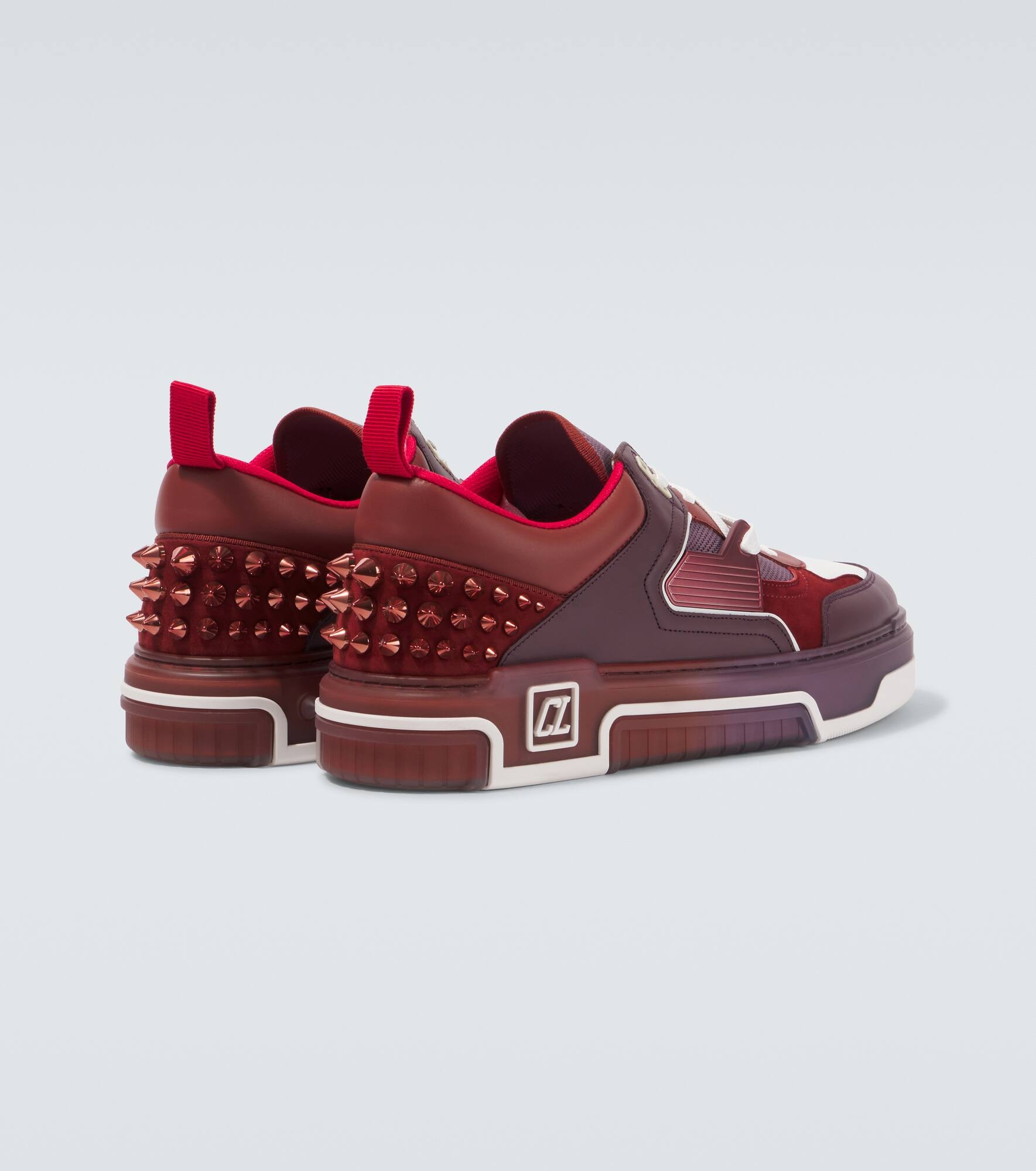 Astroloubi embellished leather sneakers - 6