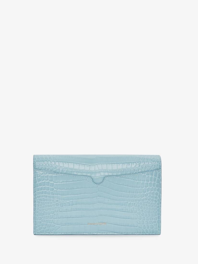Small Skull Bag in Light Blue - 3