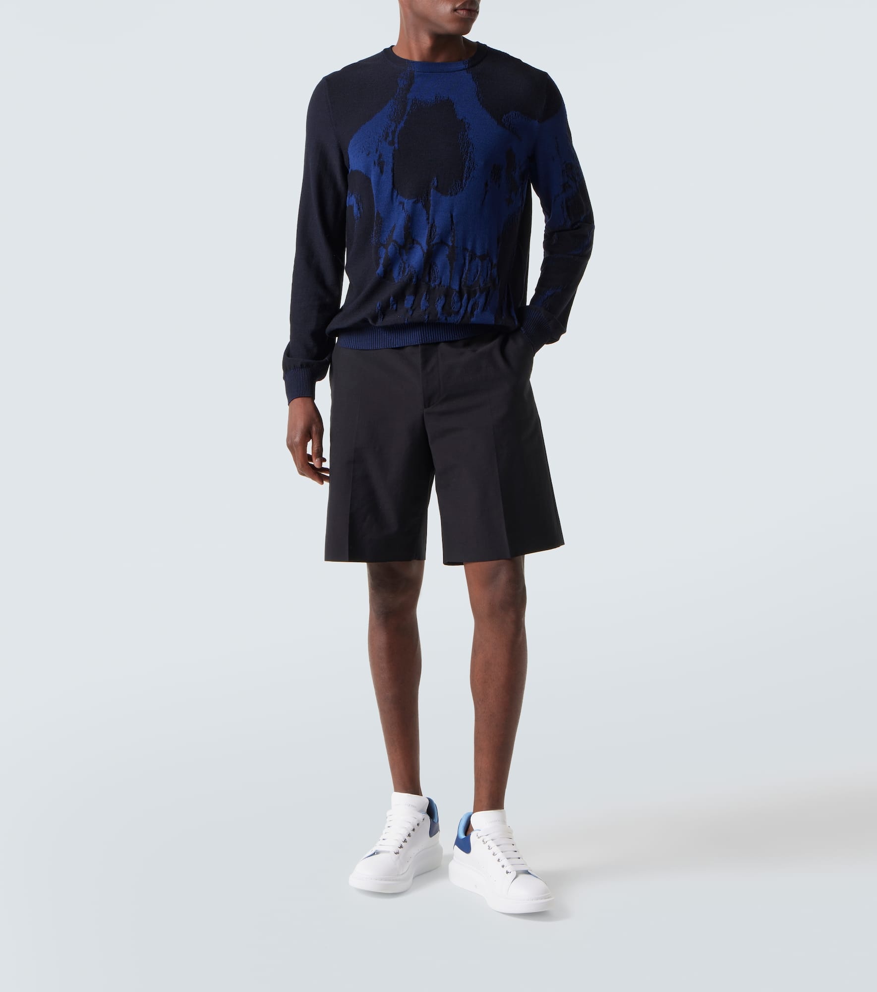 Oversized leather sneakers - 2