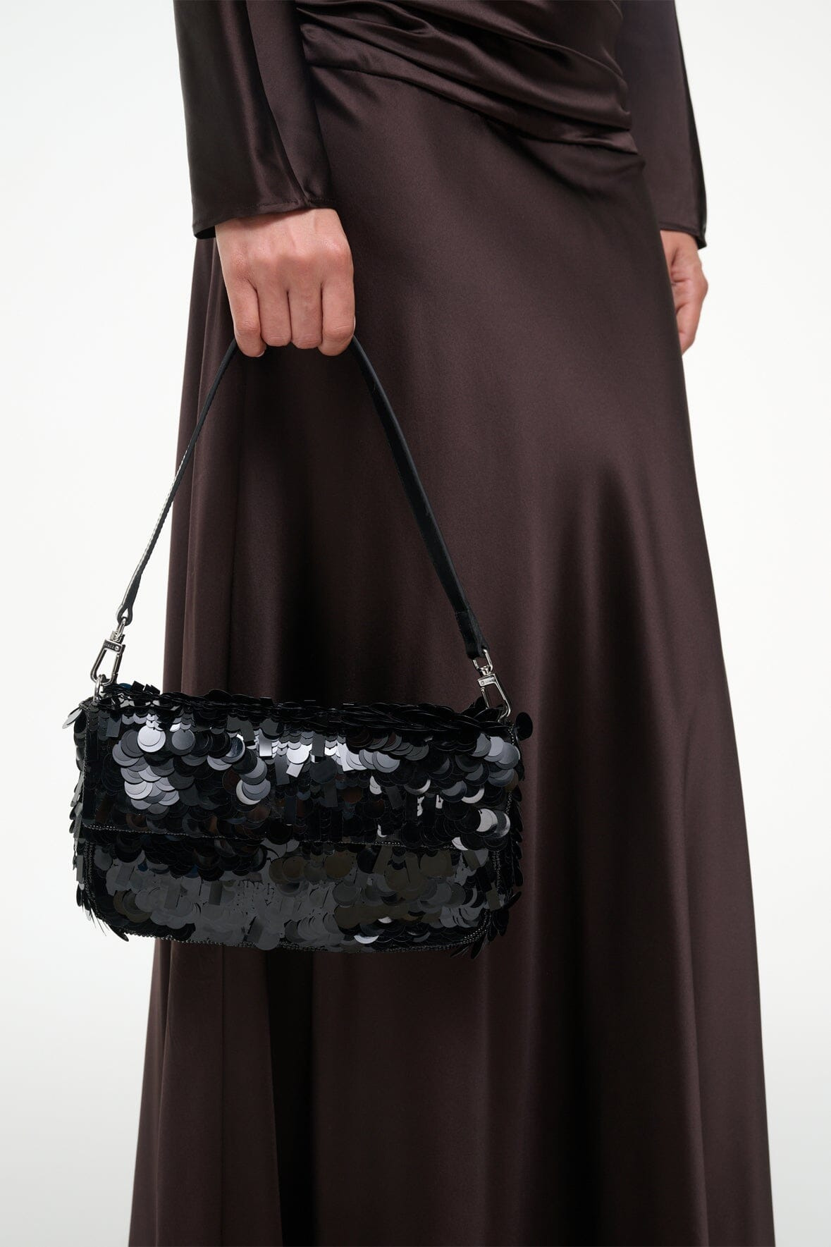 STAUD TIMMY SHOULDER BAG BLACK - 8