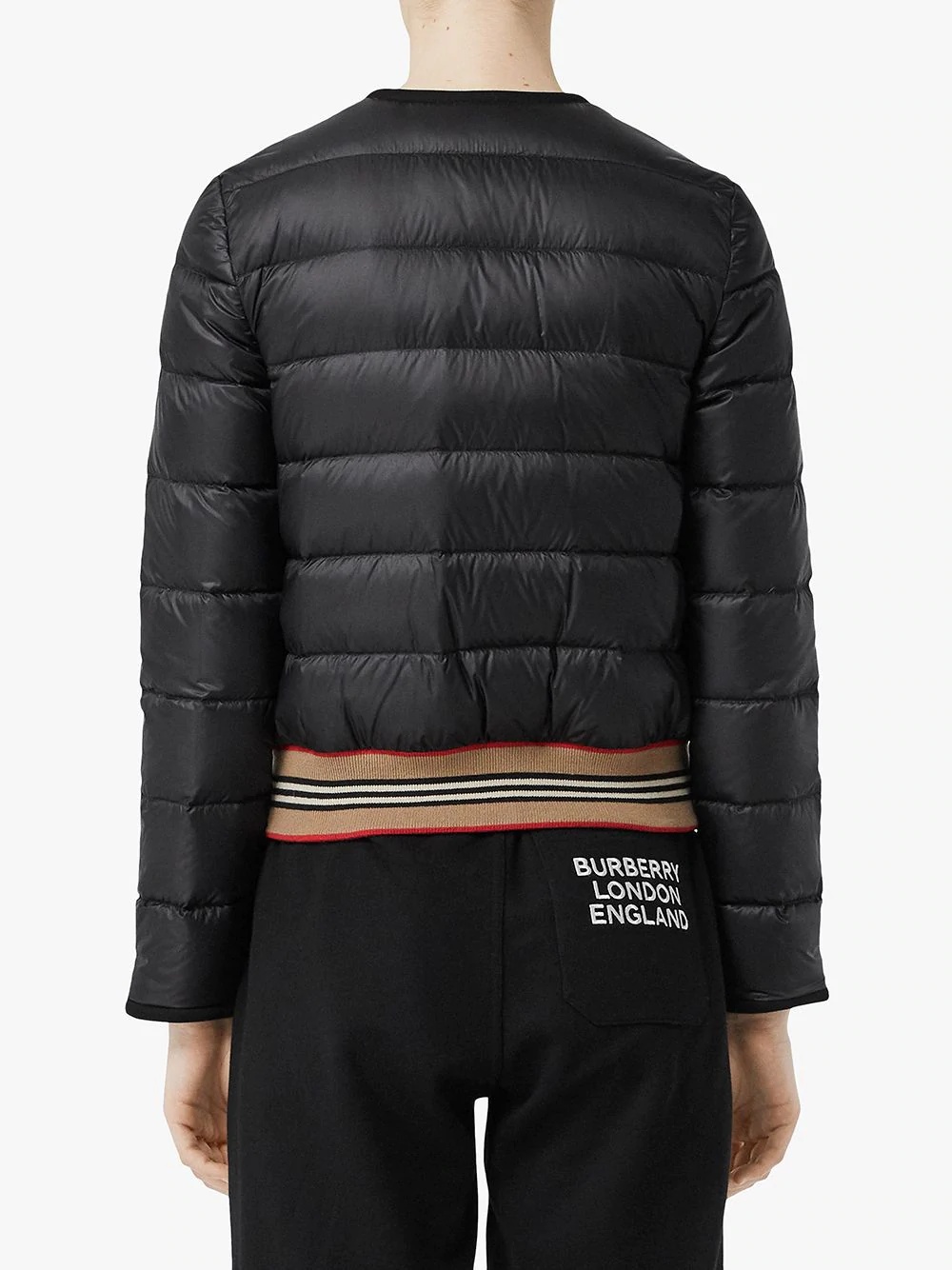 Icon Stripe Detail Down-filled Puffer Jacket - 4