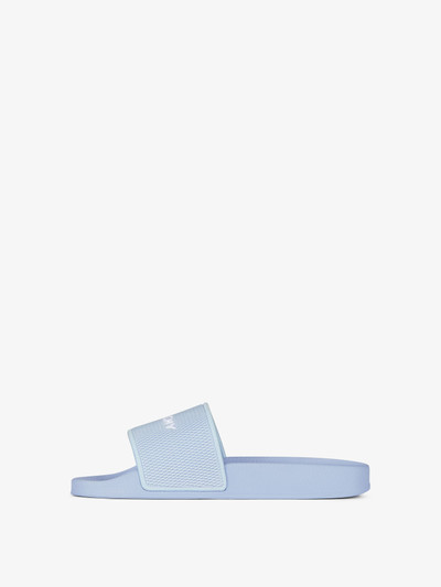 Givenchy SLIDE SANDALS IN RUBBER outlook