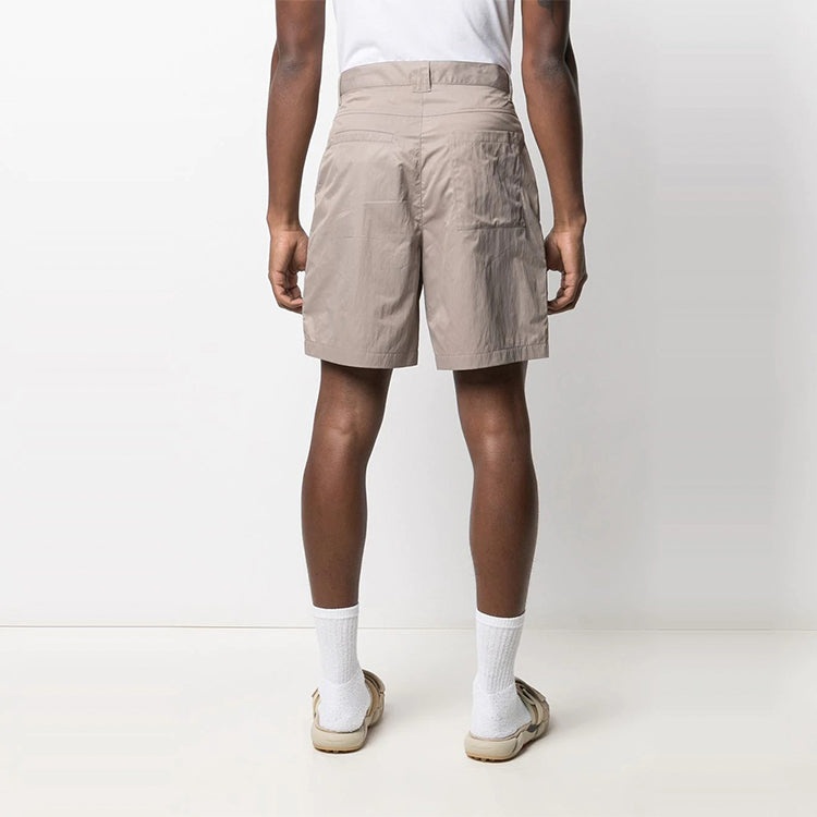 HERON PRESTON SS21 Spray Cotton Shorts 'Khaki' HMCB005R21FAB0016100 - 2
