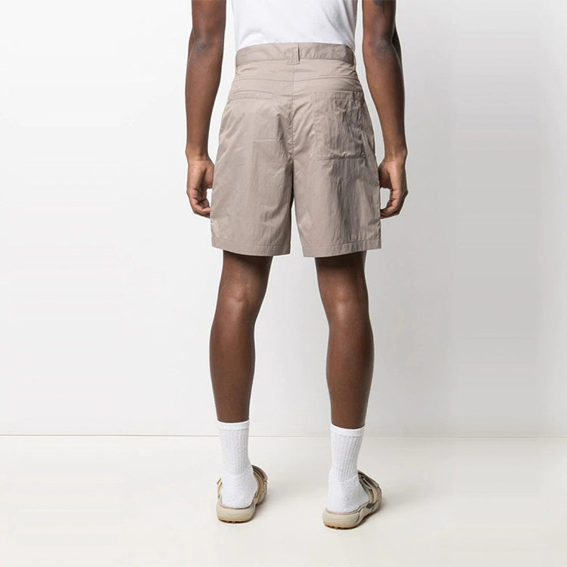 Heron Preston HERON PRESTON SS21 Spray Cotton Shorts 'Khaki' HMCB005R21FAB0016100 outlook