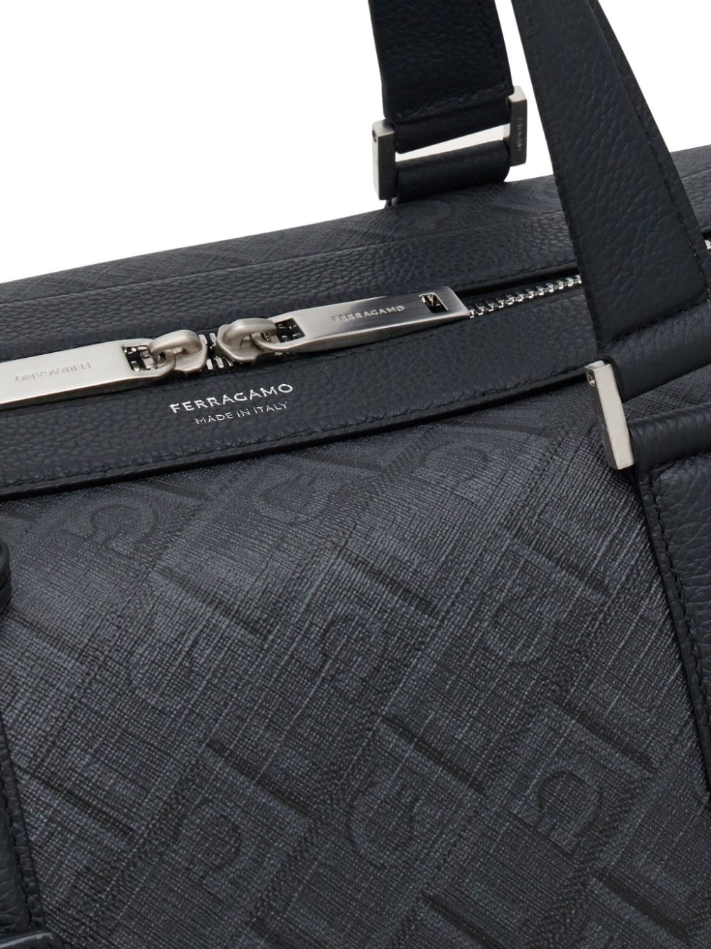monogram-print duffle bag - 5