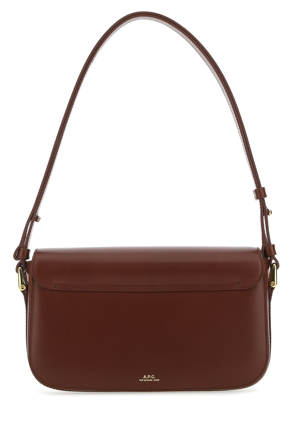 Brown leather Grace shoulder bag - 3