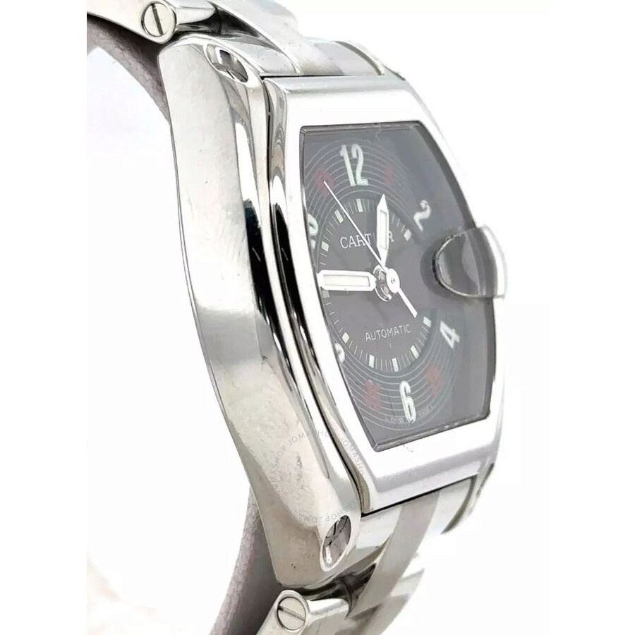 Pre-owned Cartier Roadster Black Dial Men's Watch W62002V3 - 3