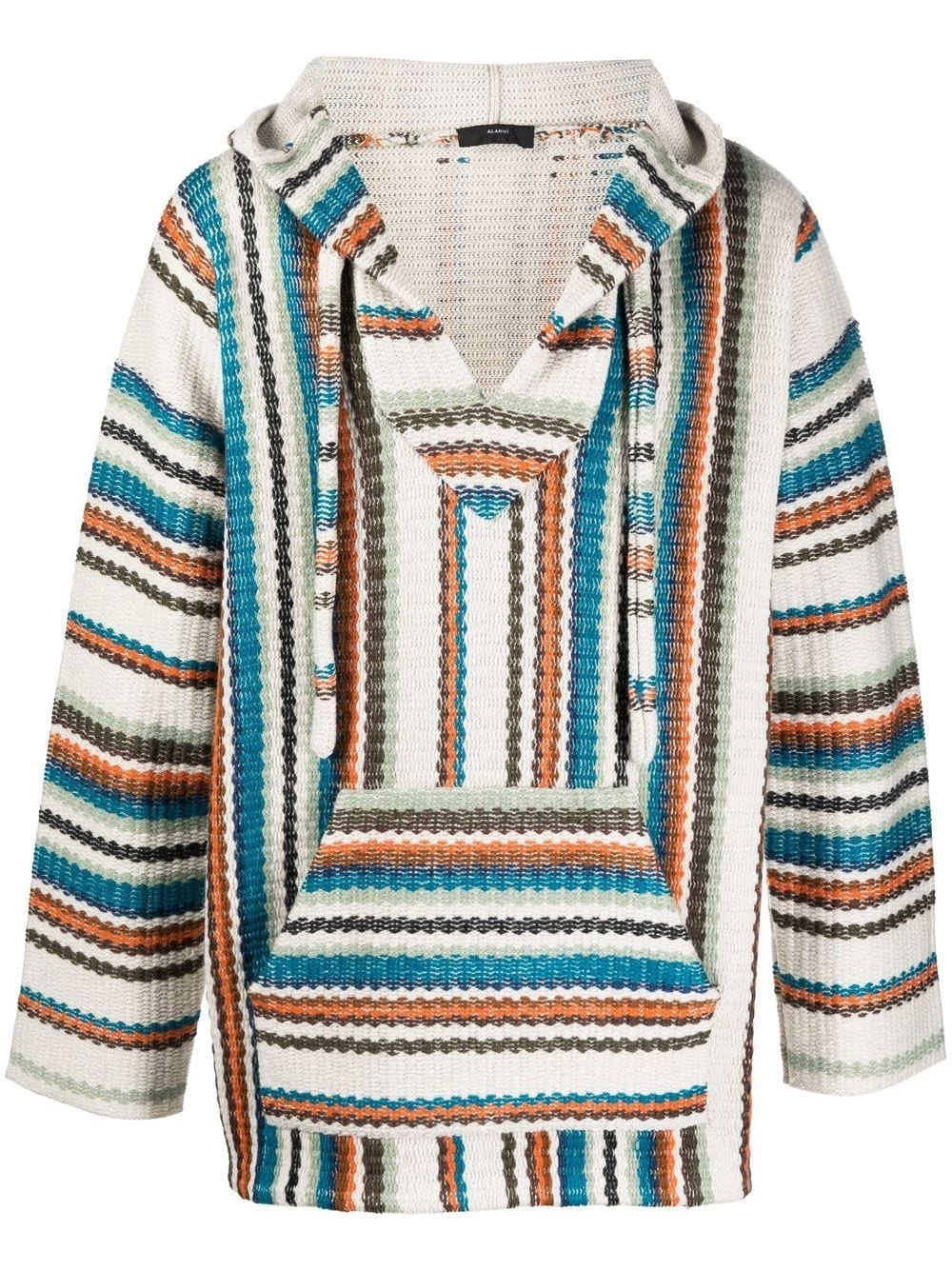 Baja graphic-print wool hoodie - 1