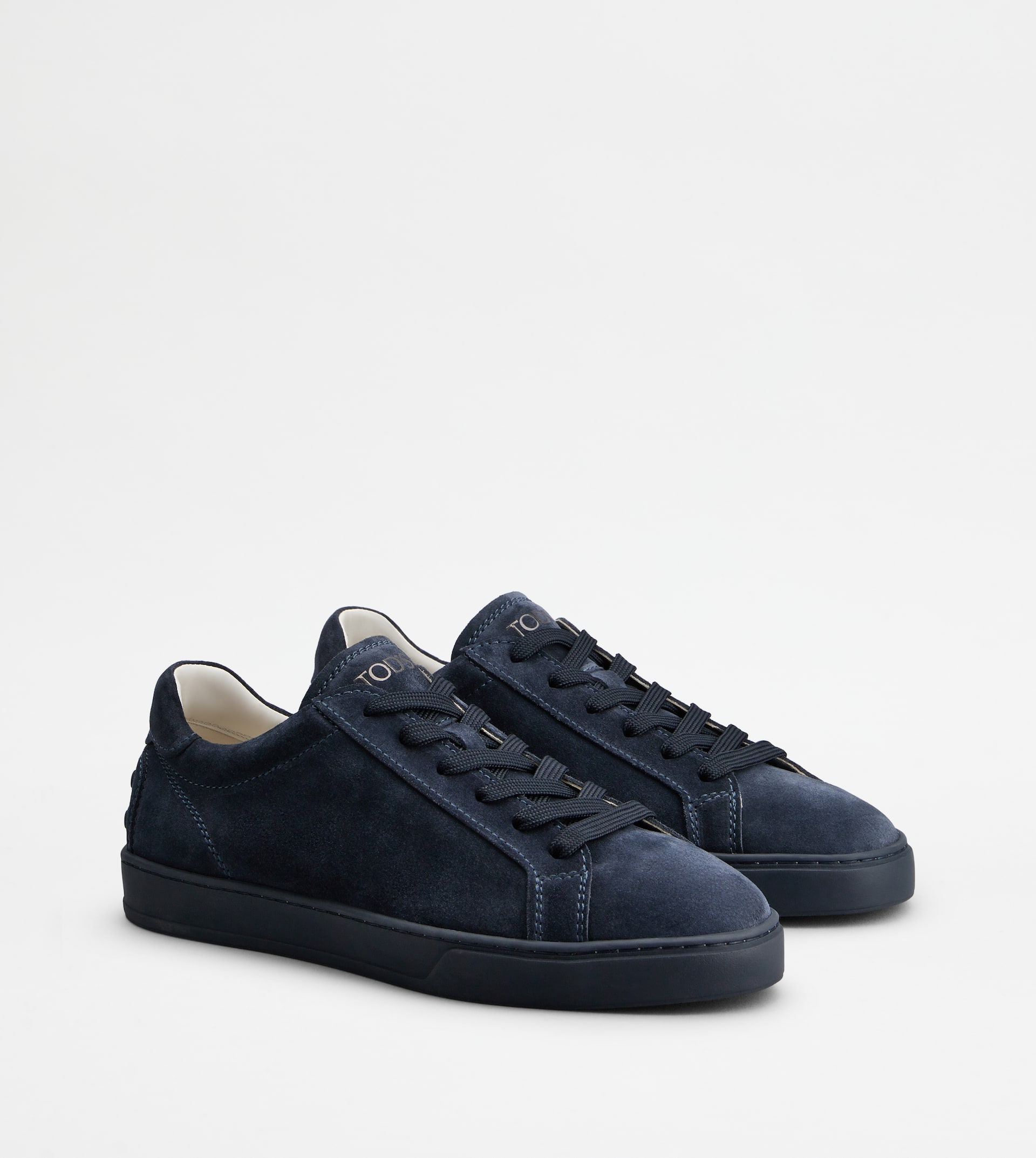 SNEAKERS IN SUEDE - BLUE - 2