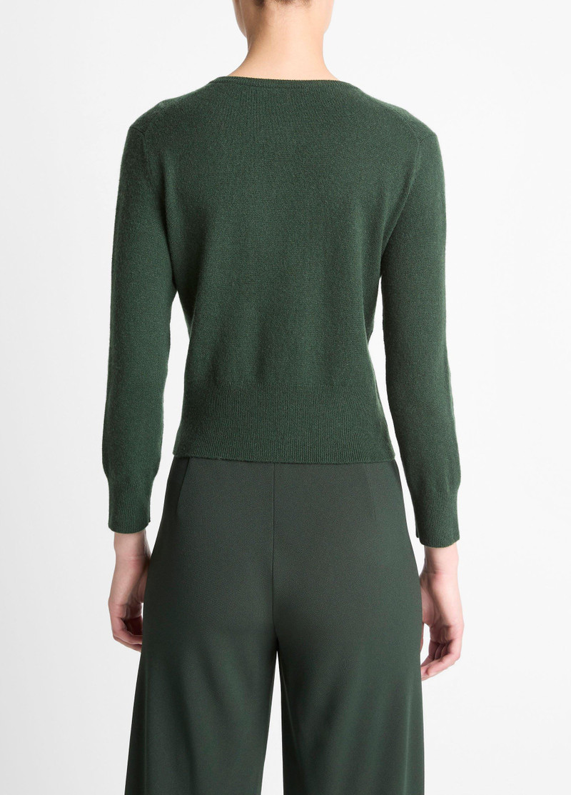 Vince Metal-Button Wool & Cashmere-Blend Cardigan outlook