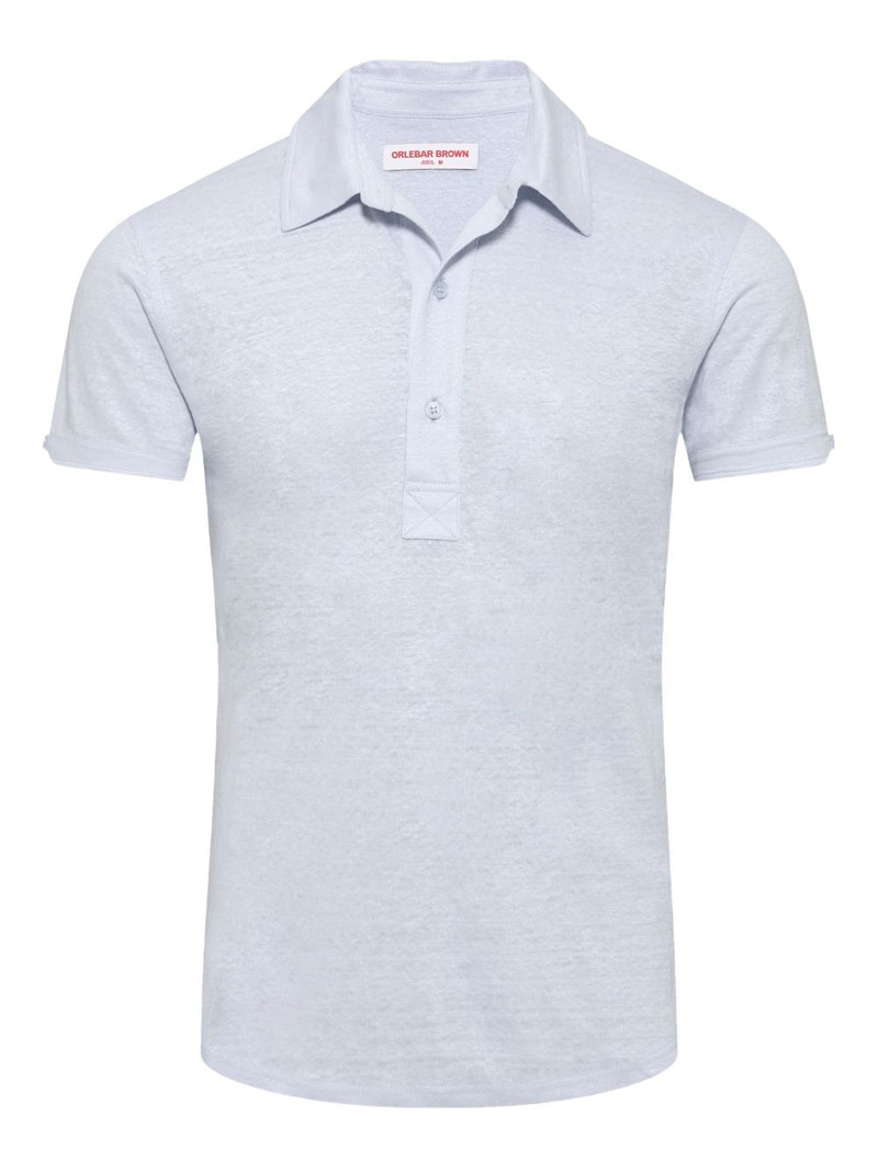 Sebastian linen polo shirt 1