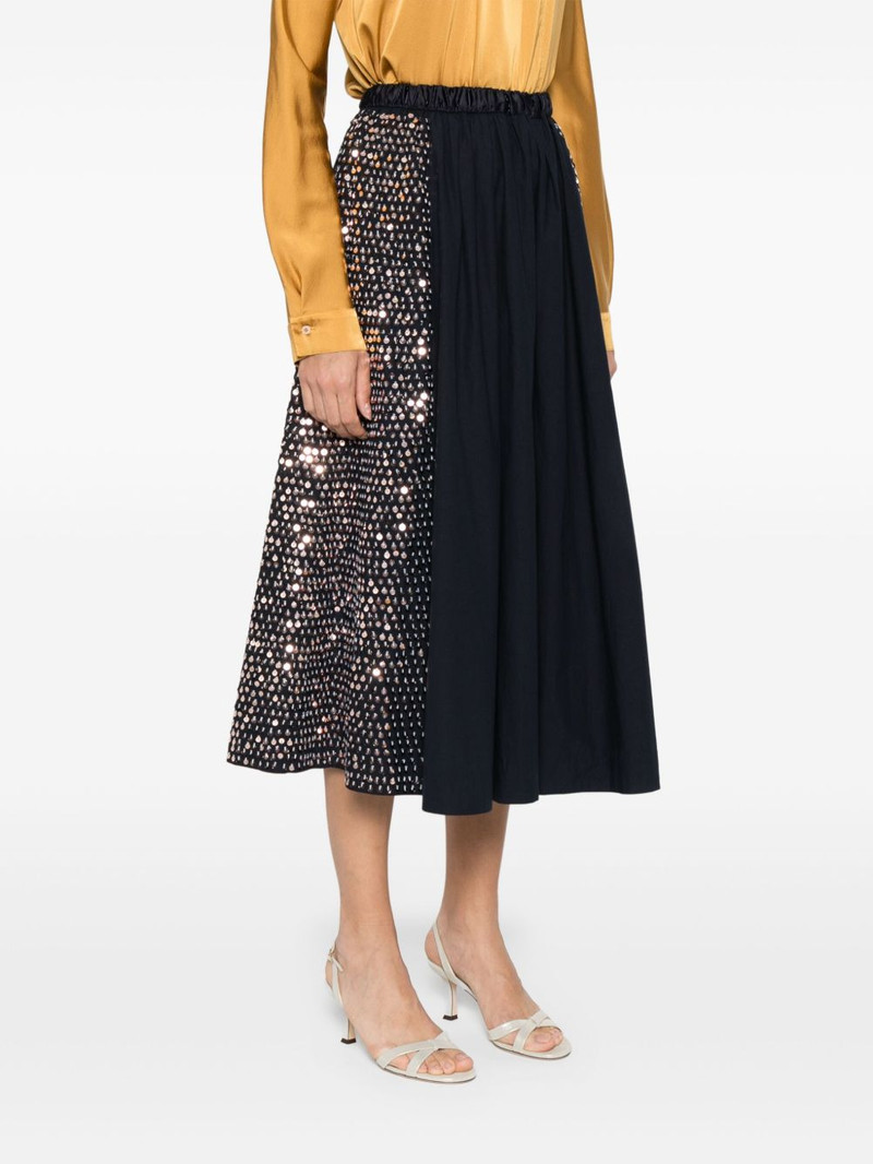 sequin-embellished midi skirt 3