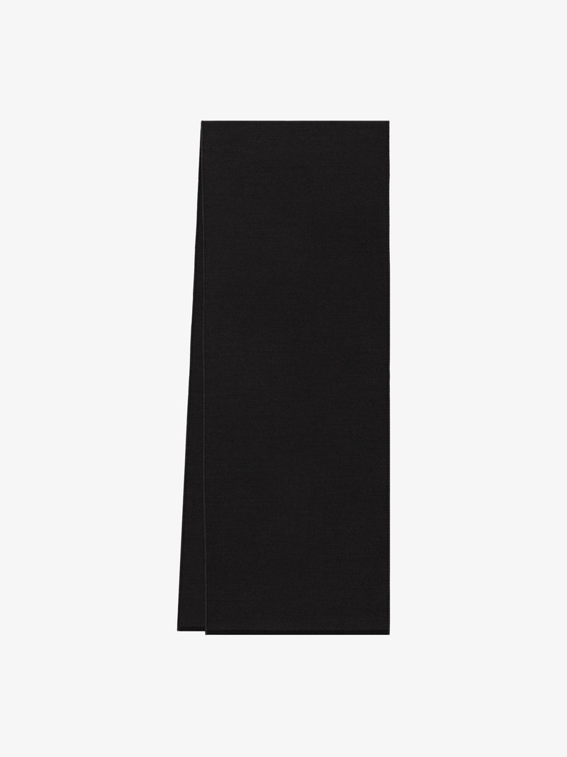 GIVENCHY 4G SCARF IN WOOL AND CASHMERE 3