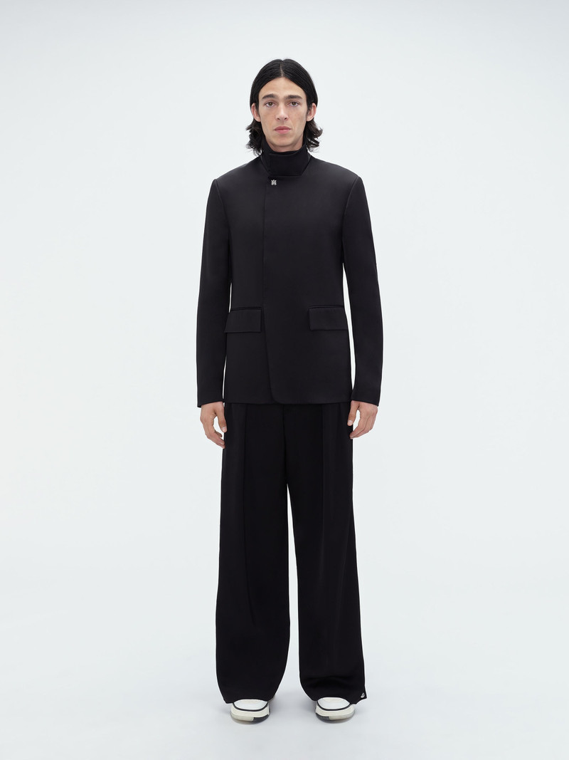 AMIRI DOUBLE BREASTED STAND COLLAR BLAZER outlook